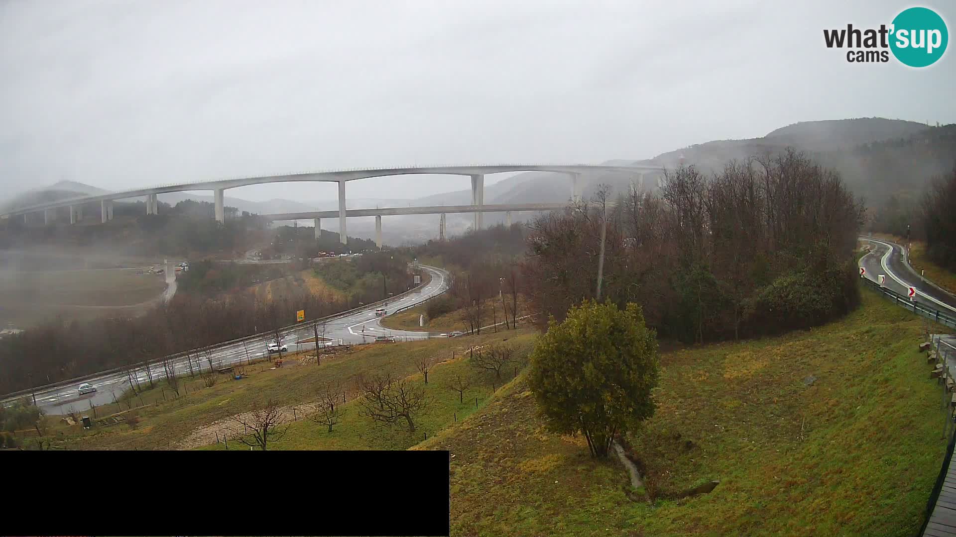 Camera en vivo Črni Kal Viaducto – Viki Burger