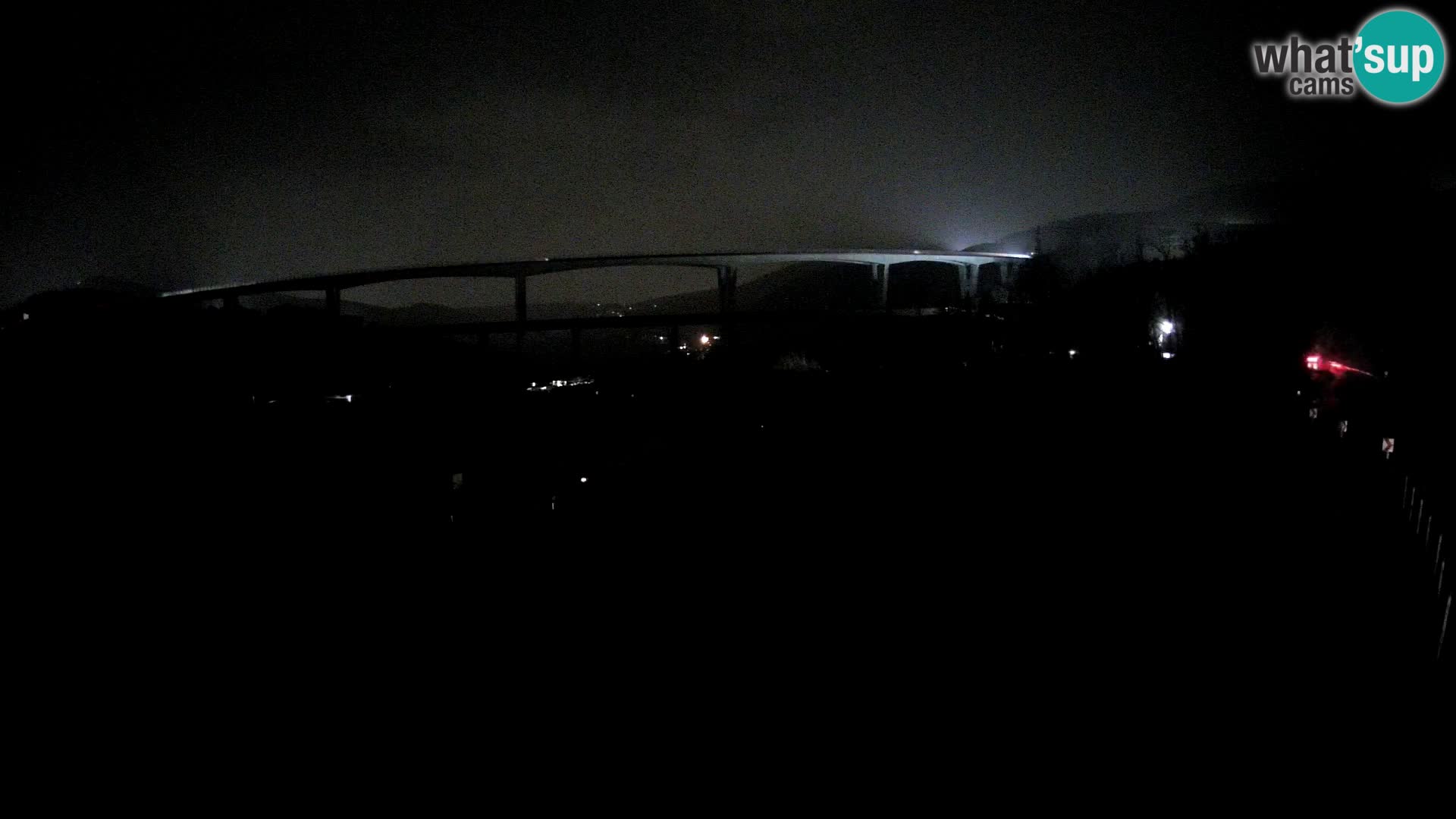 Web kamera Črni Kal Viadukt – pogled sa Viki Burgerja