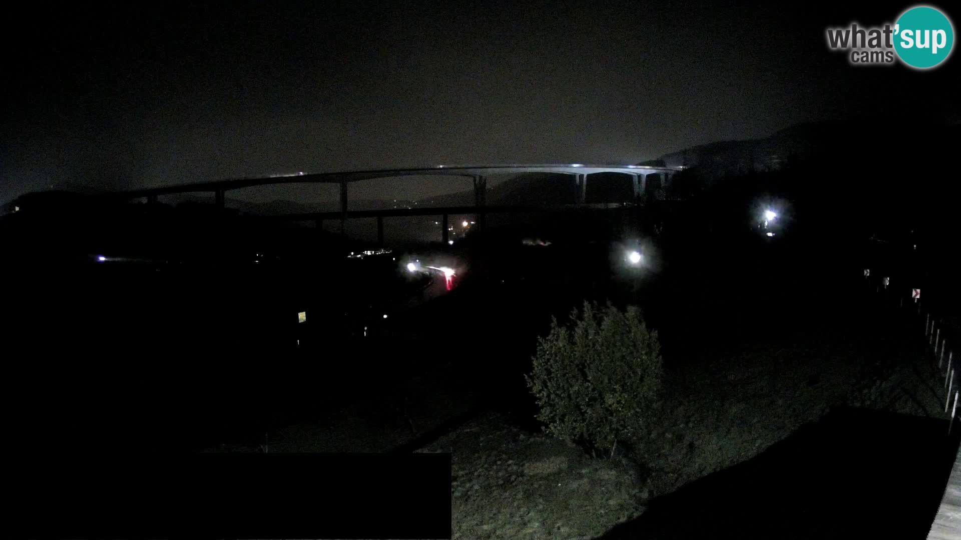 Web kamera Črni Kal Viadukt – pogled sa Viki Burgerja