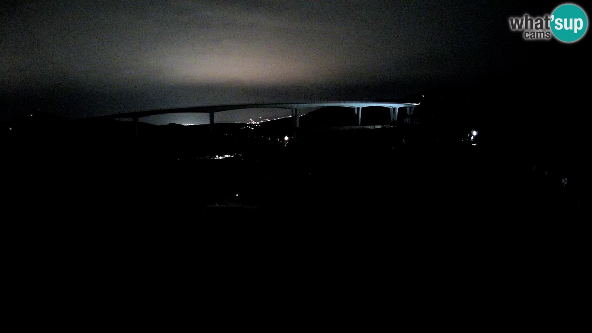 Kamera v živo Črni Kal Viadukt – pogled z Viki Burgerja