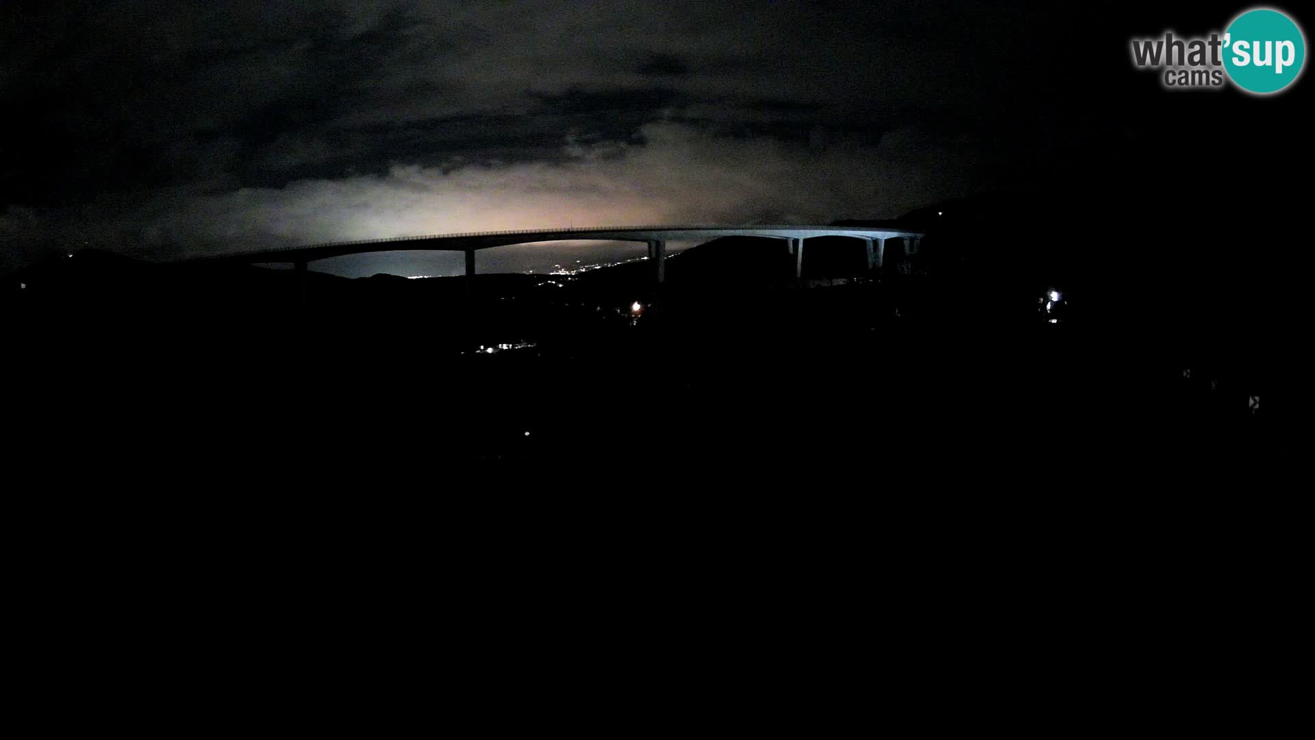 Kamera v živo Črni Kal Viadukt – pogled z Viki Burgerja