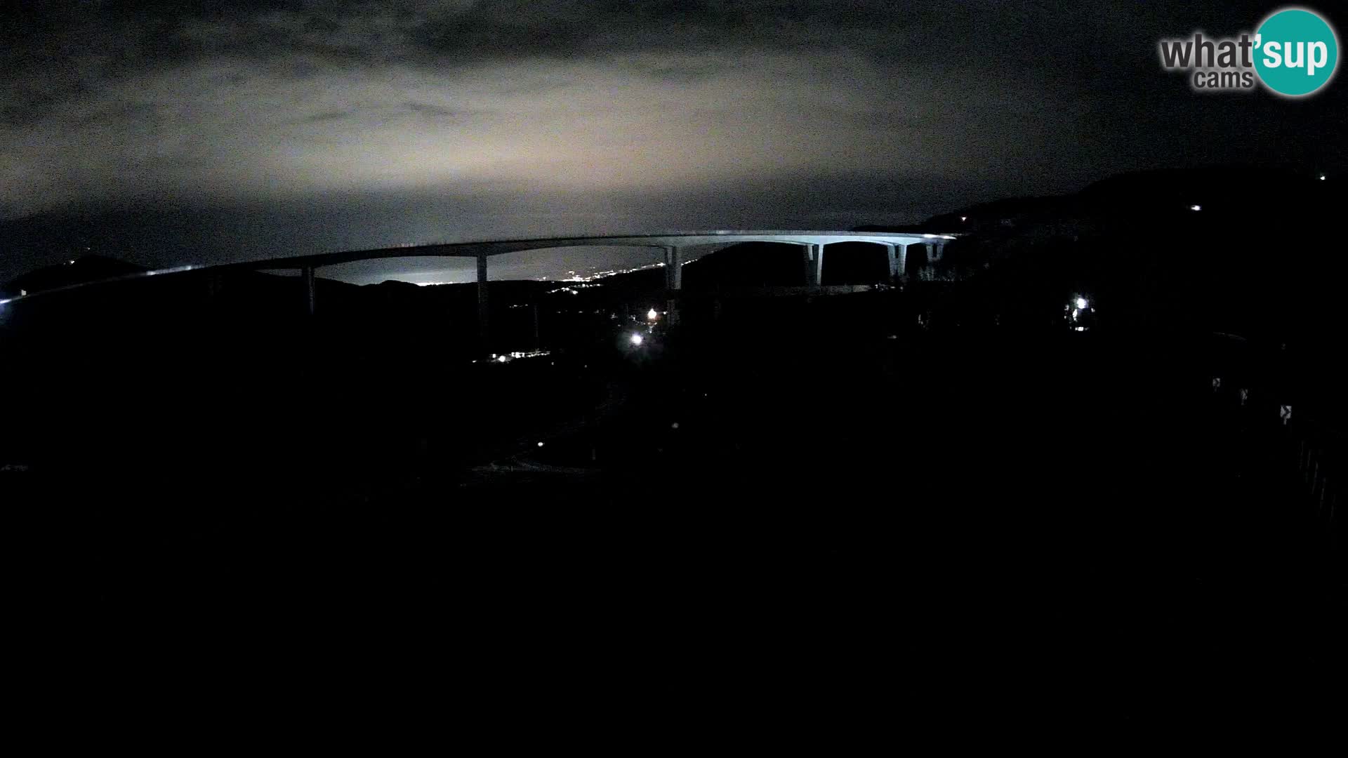 Web kamera Črni Kal Viadukt – pogled sa Viki Burgerja