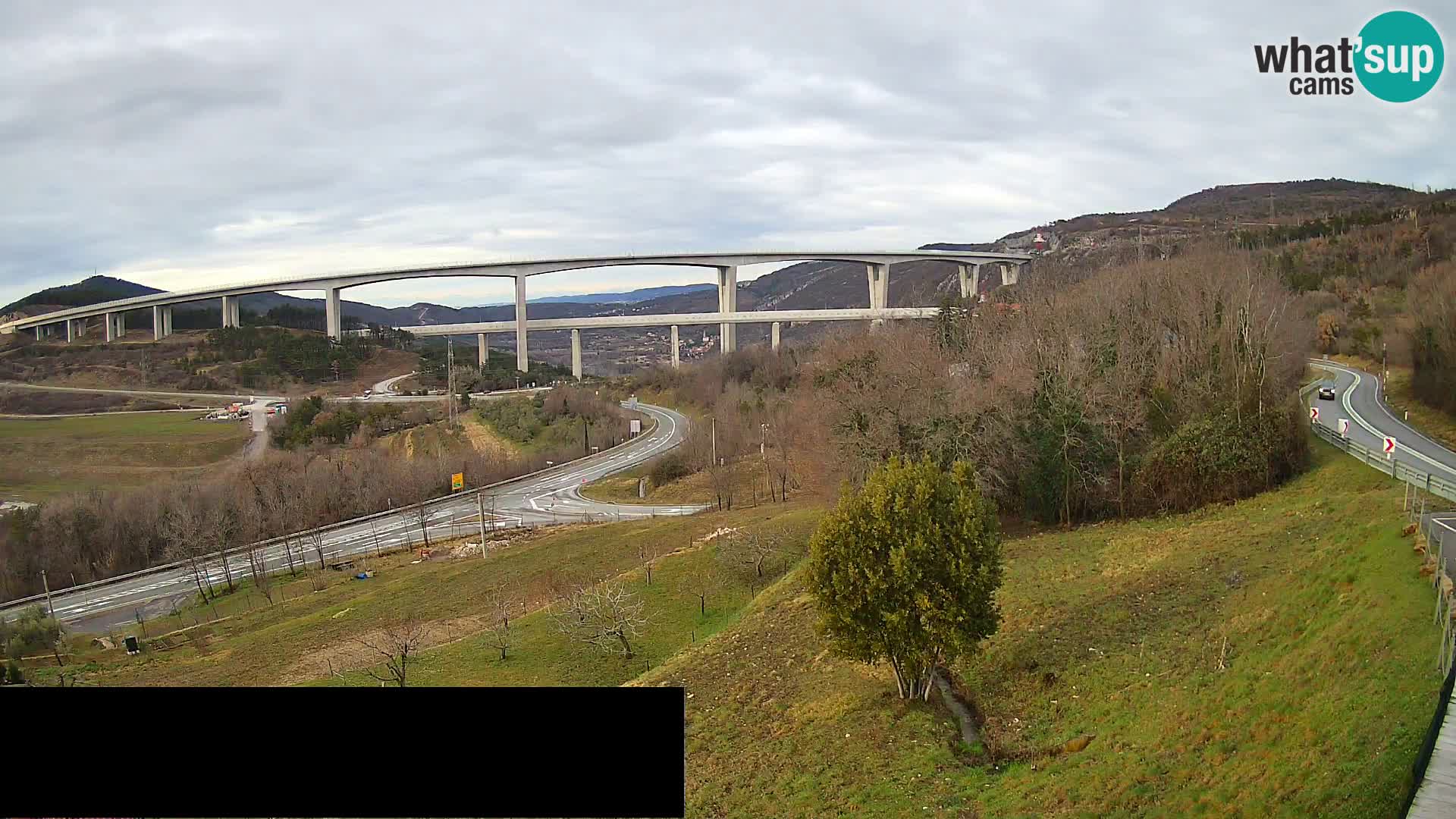 Camera en vivo Črni Kal Viaducto – Viki Burger