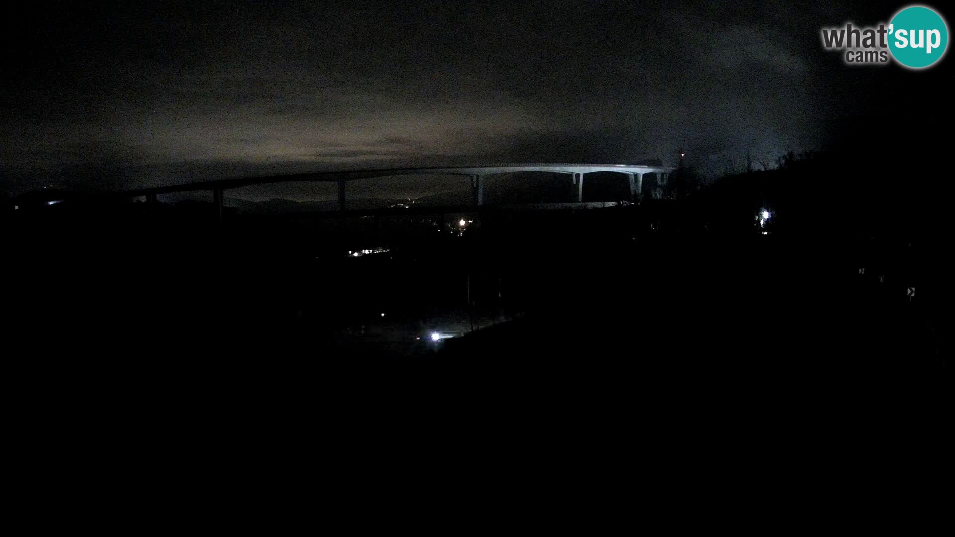 Kamera v živo Črni Kal Viadukt – pogled z Viki Burgerja