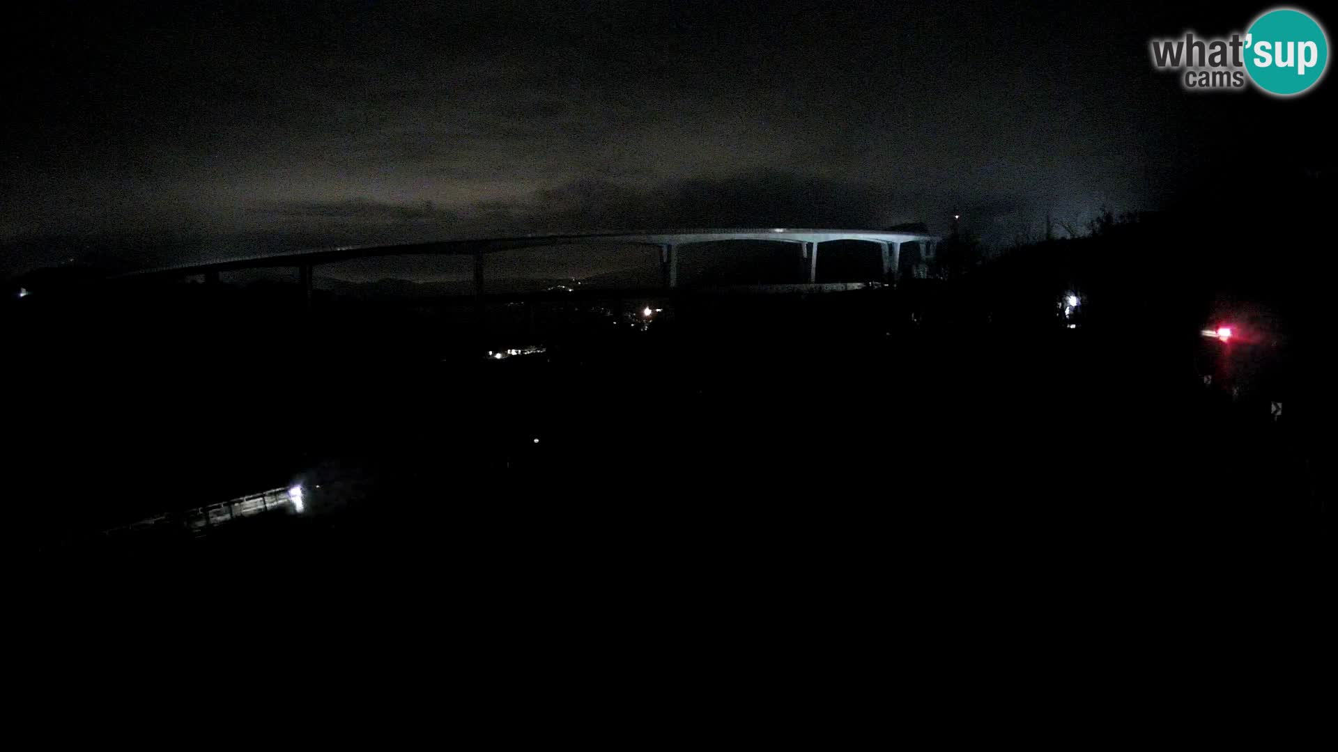 Web kamera Črni Kal Viadukt – pogled sa Viki Burgerja