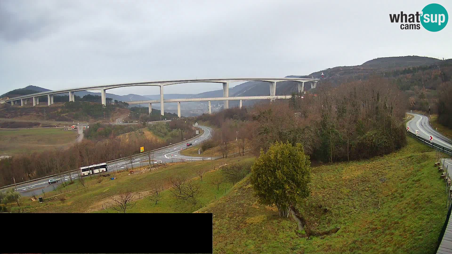 Camera en vivo Črni Kal Viaducto – Viki Burger