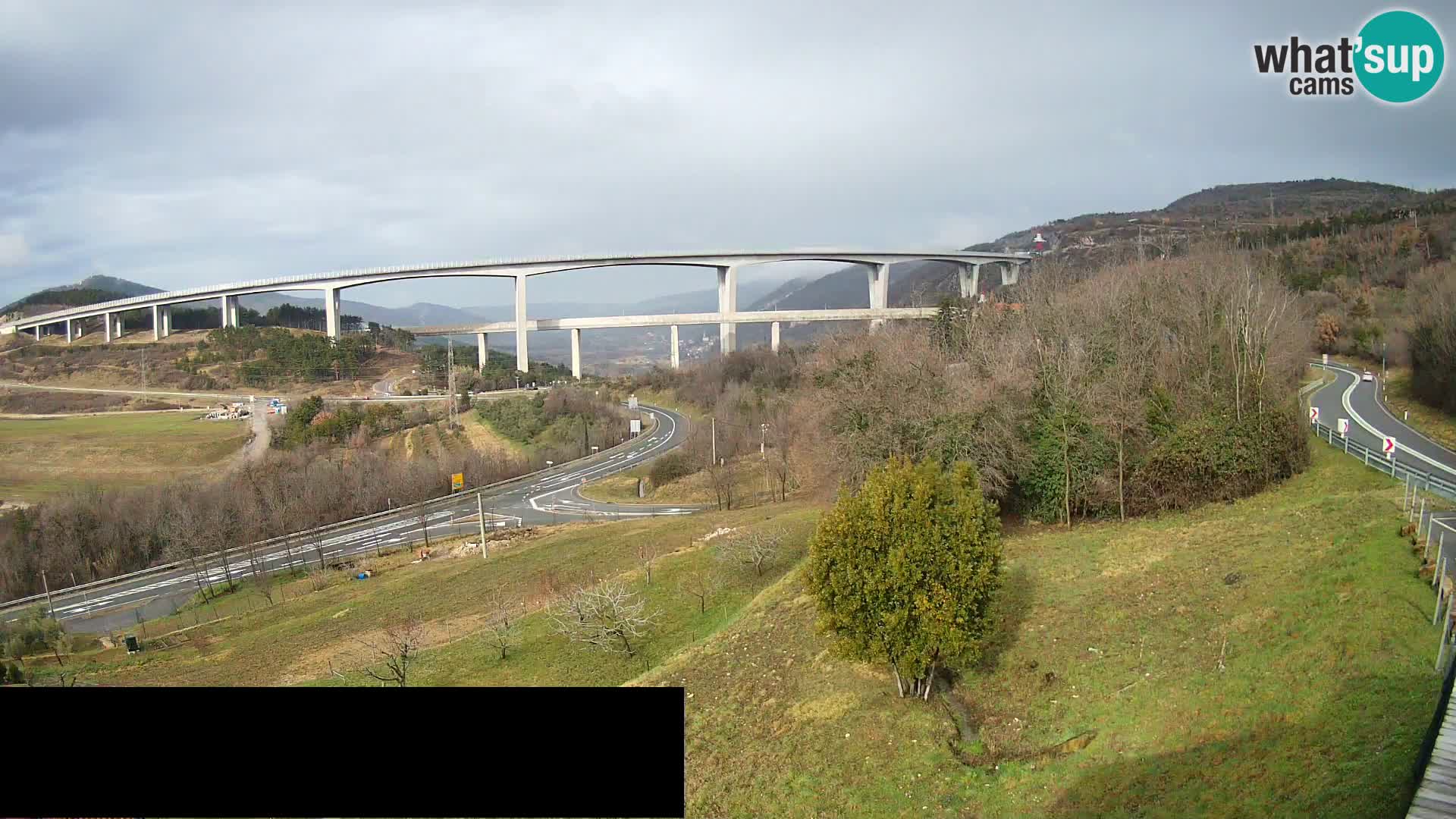 Camera en vivo Črni Kal Viaducto – Viki Burger