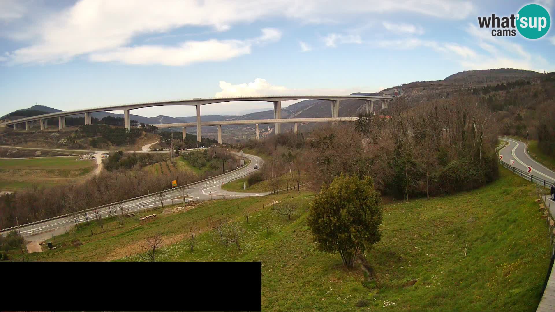 Webcam Črni Kal Viadukt – Viki Burger