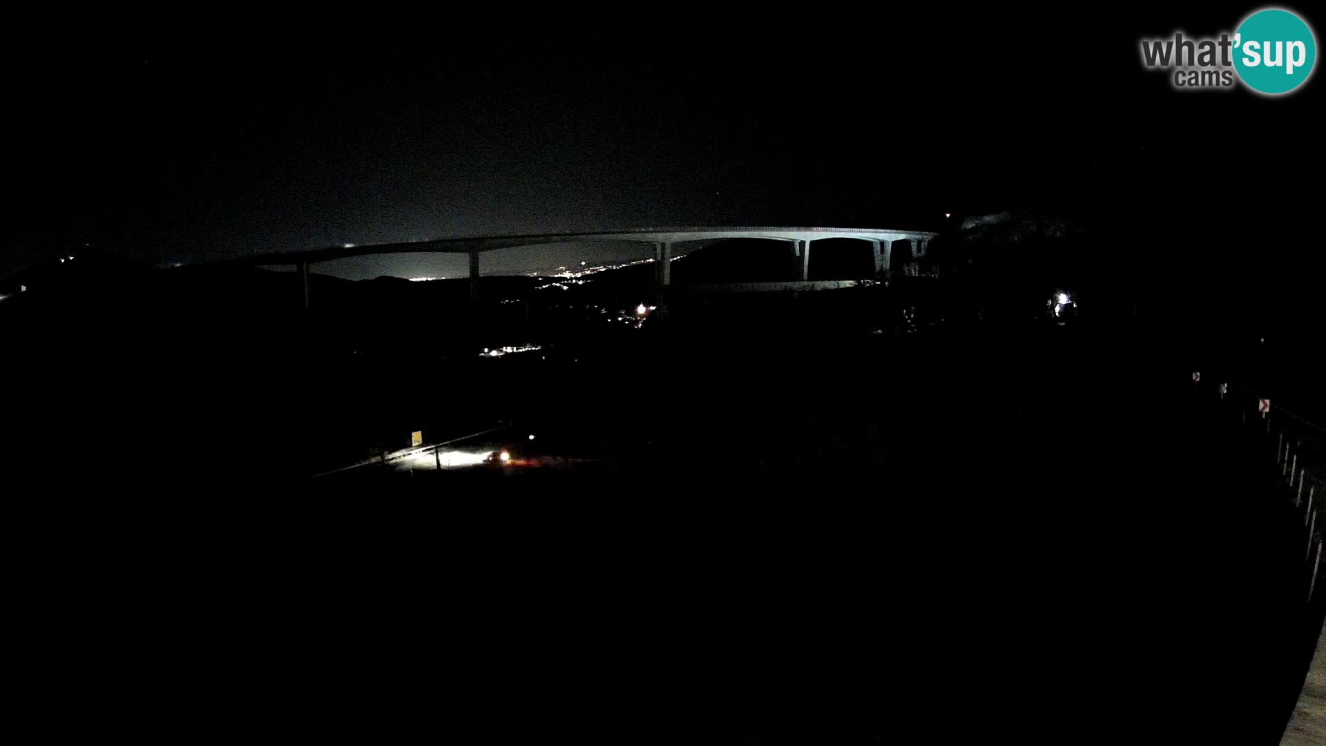 Web kamera Črni Kal Viadukt – pogled sa Viki Burgerja