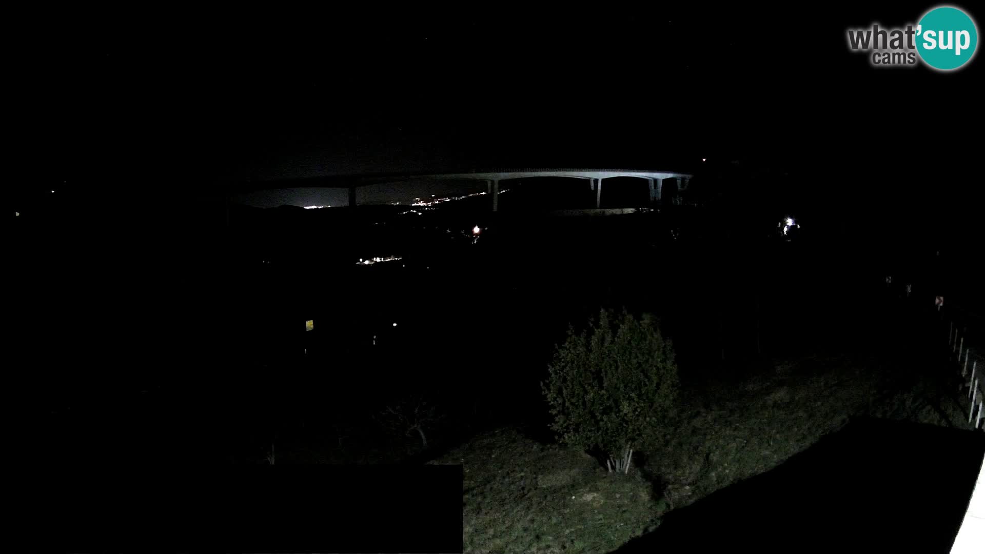 Web kamera Črni Kal Viadukt – pogled sa Viki Burgerja