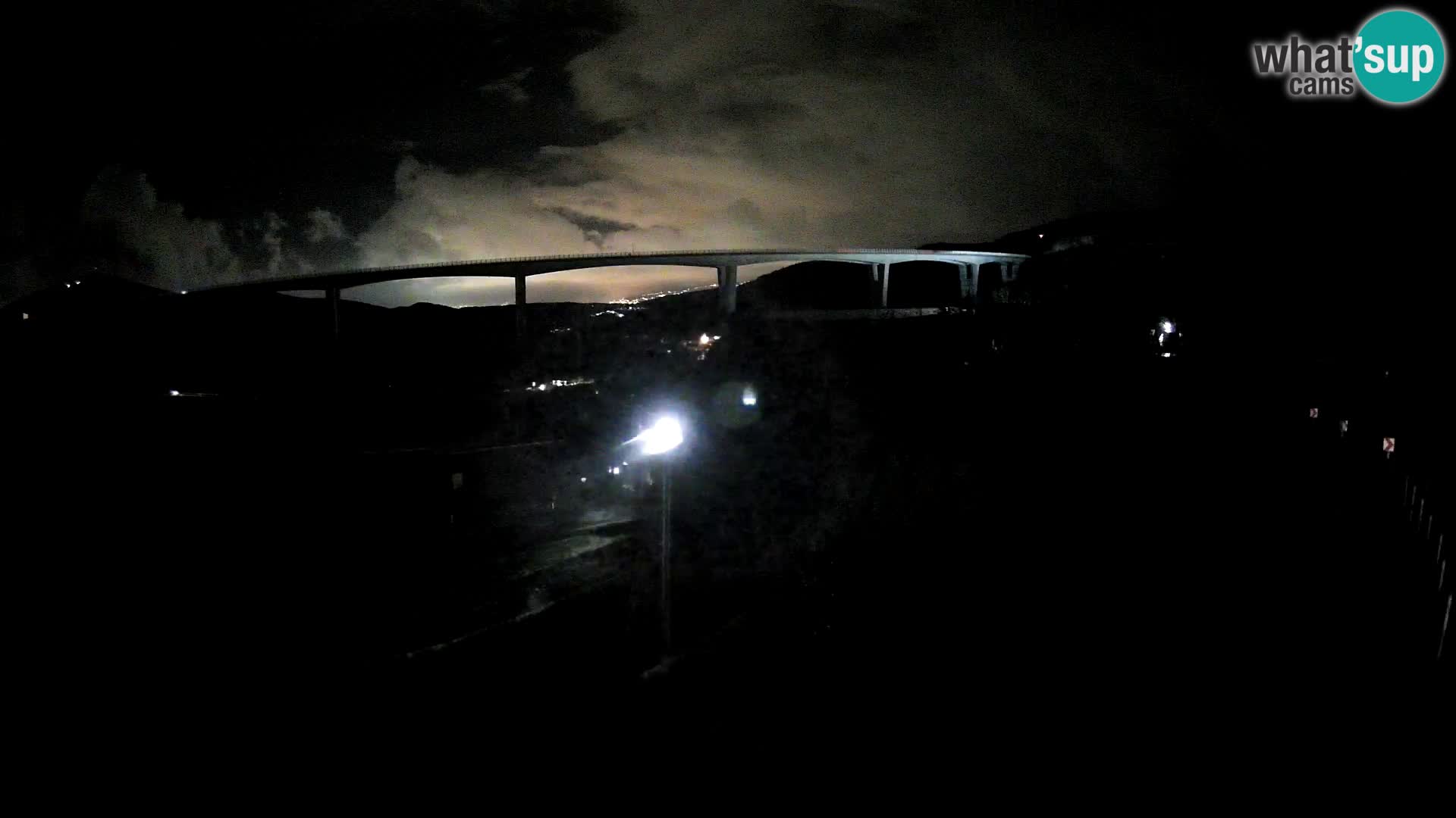 Web kamera Črni Kal Viadukt – pogled sa Viki Burgerja