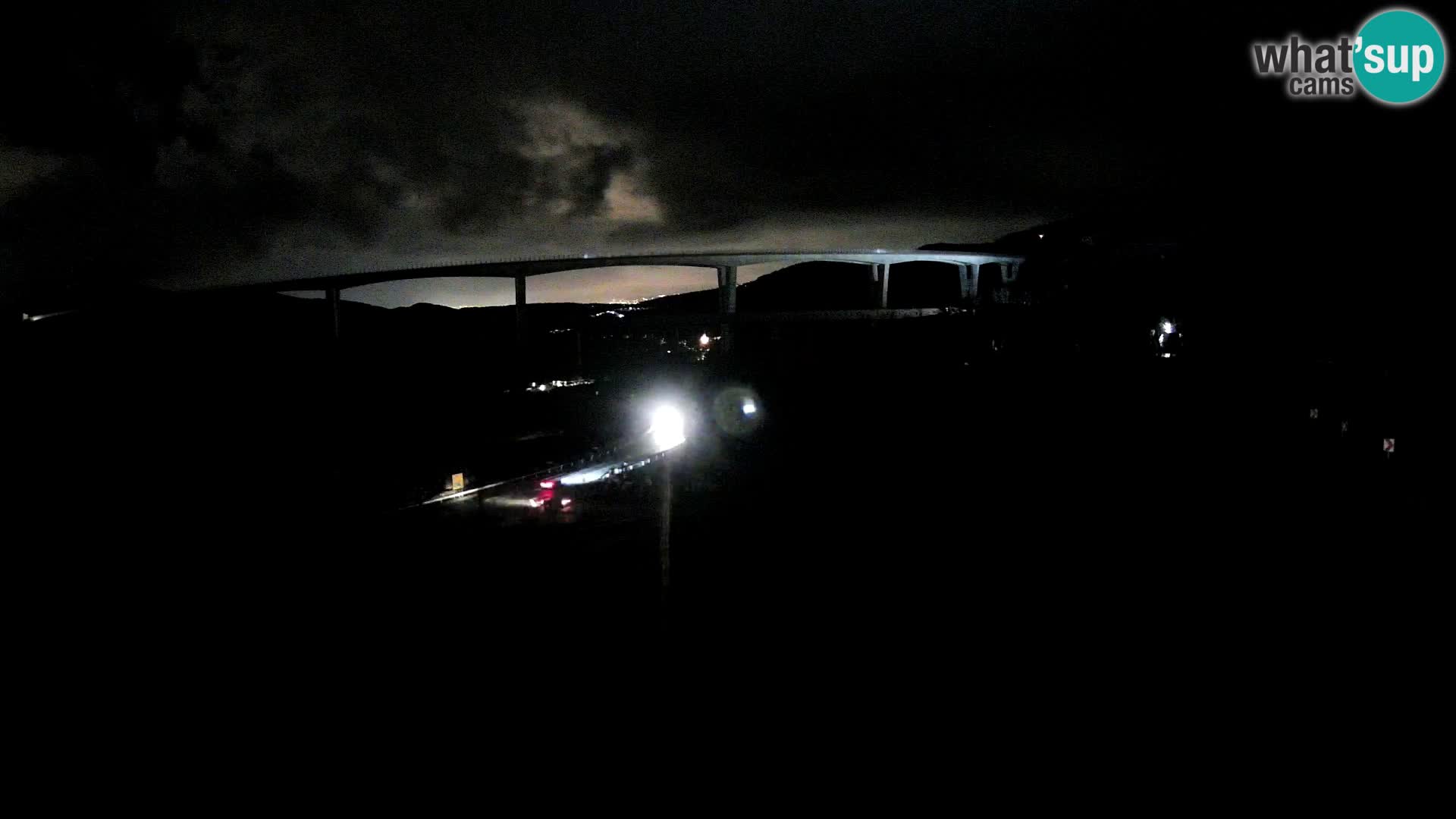 Web kamera Črni Kal Viadukt – pogled sa Viki Burgerja