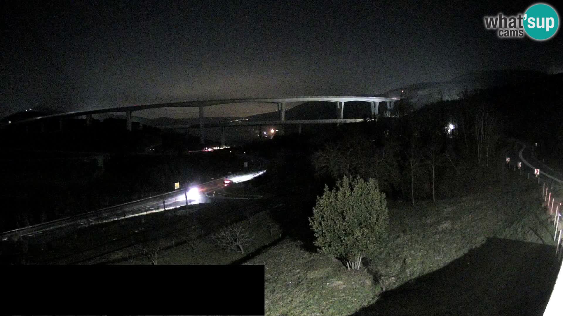 Webcam Črni Kal Viadukt – Viki Burger