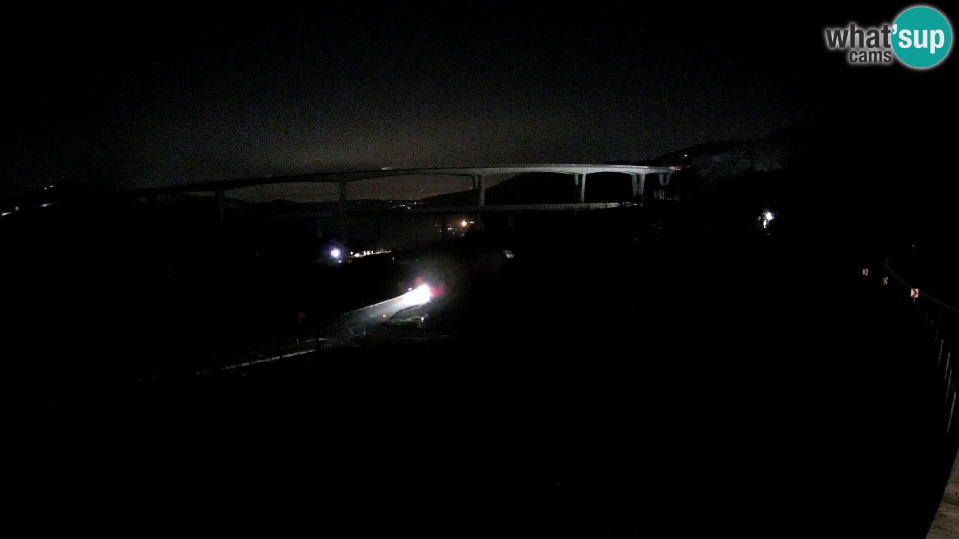 Web kamera Črni Kal Viadukt – pogled sa Viki Burgerja