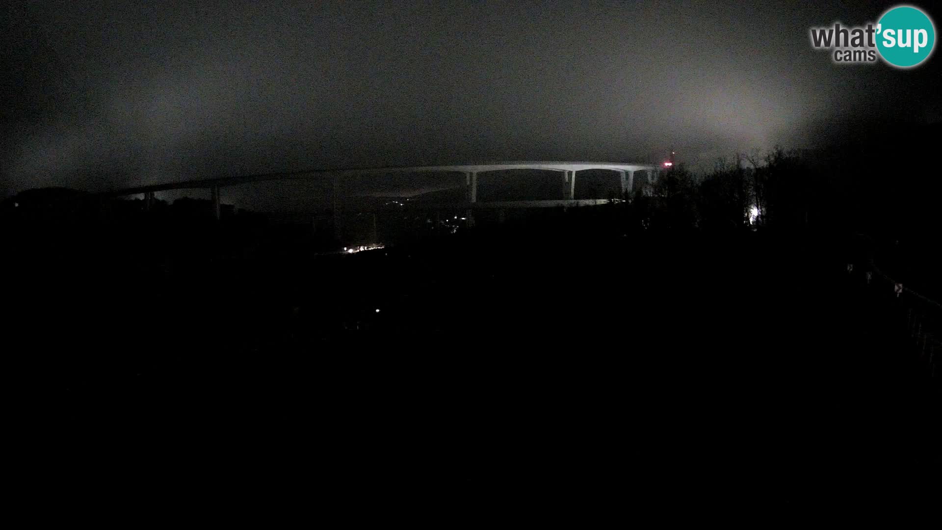 Web kamera Črni Kal Viadukt – pogled sa Viki Burgerja