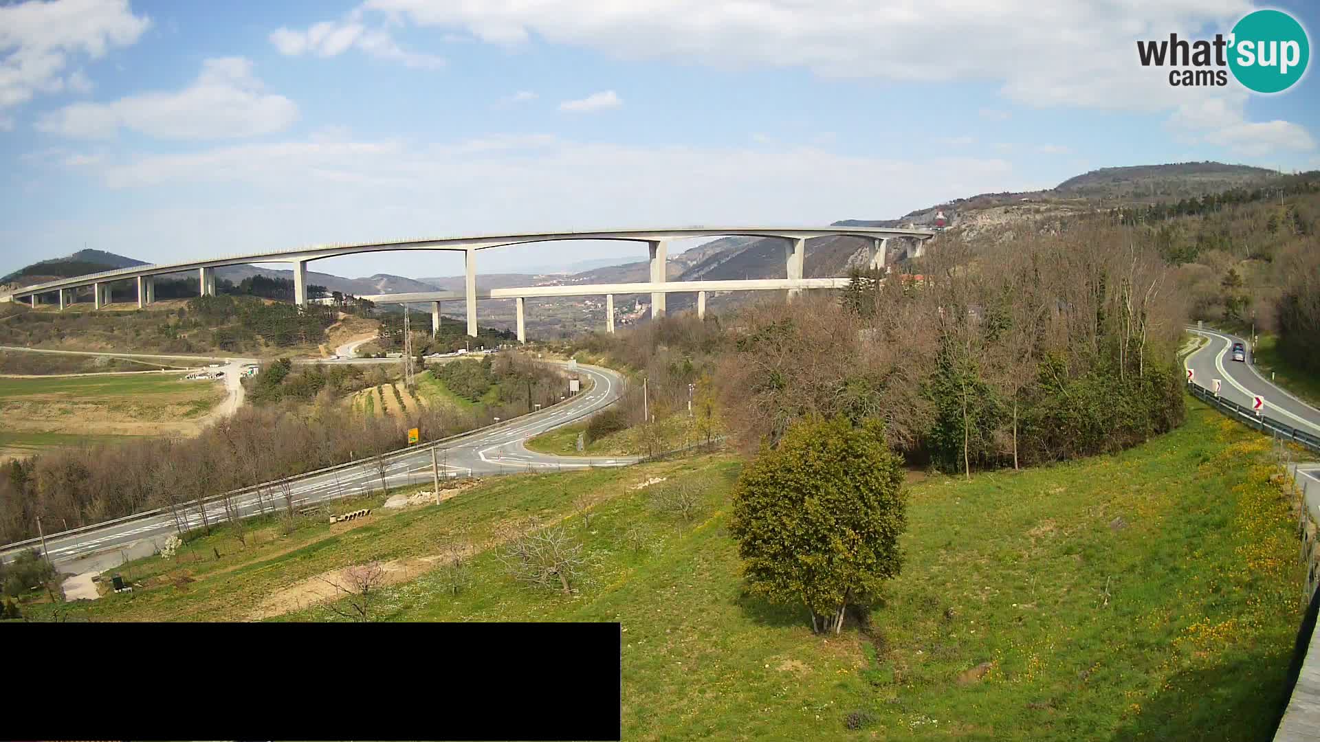 Webcam Črni Kal Viadukt – Viki Burger