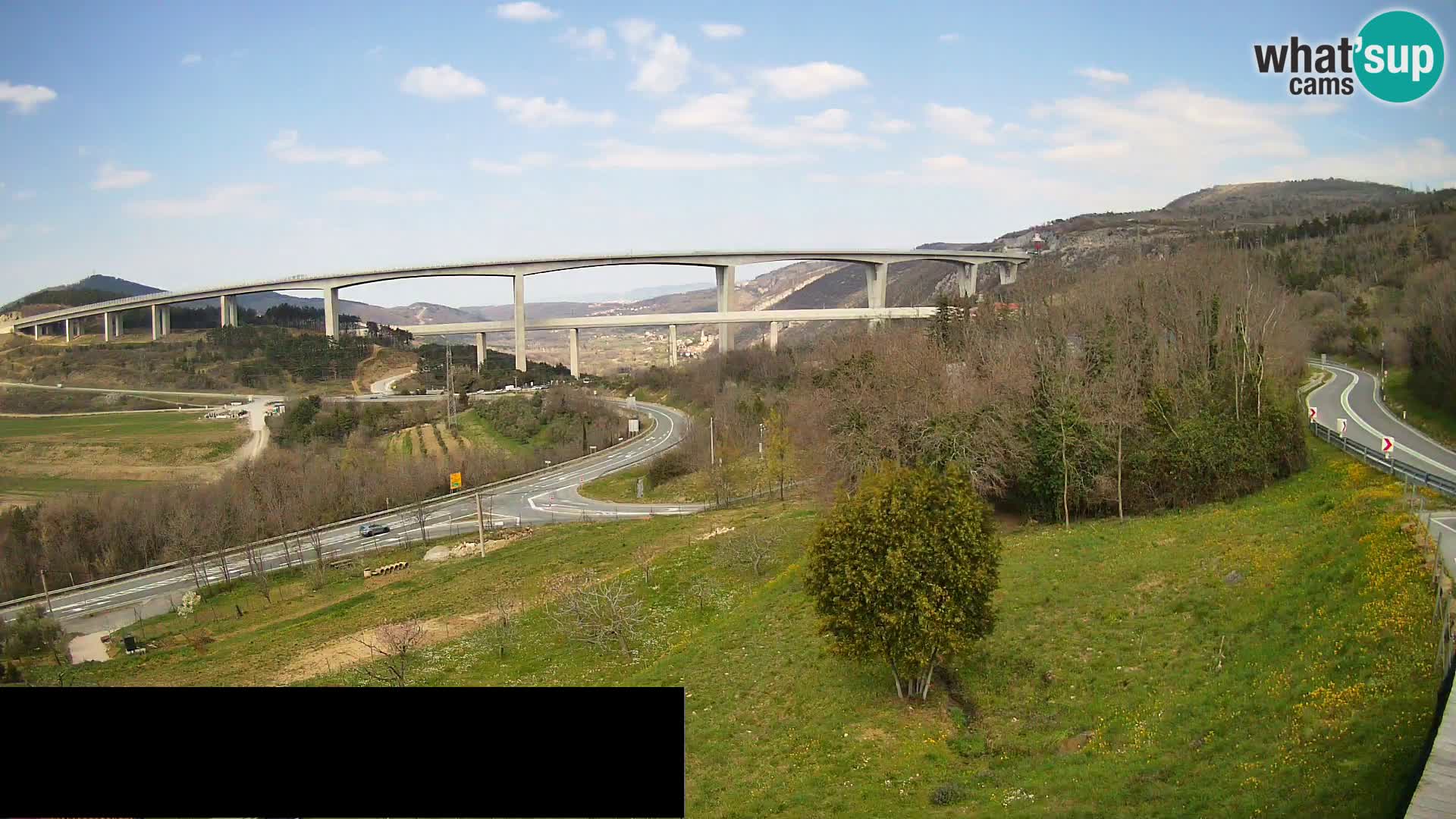 Live cam Črni Kal Viaduc – Viki Burger