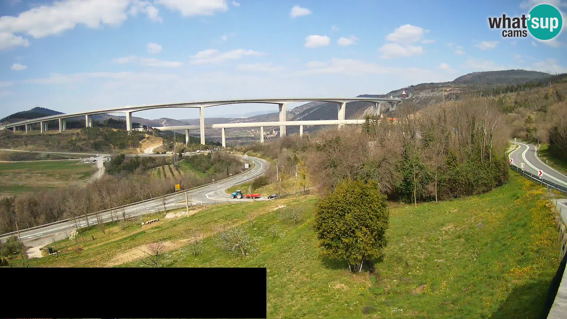 Webcam Črni Kal Viadukt – Viki Burger