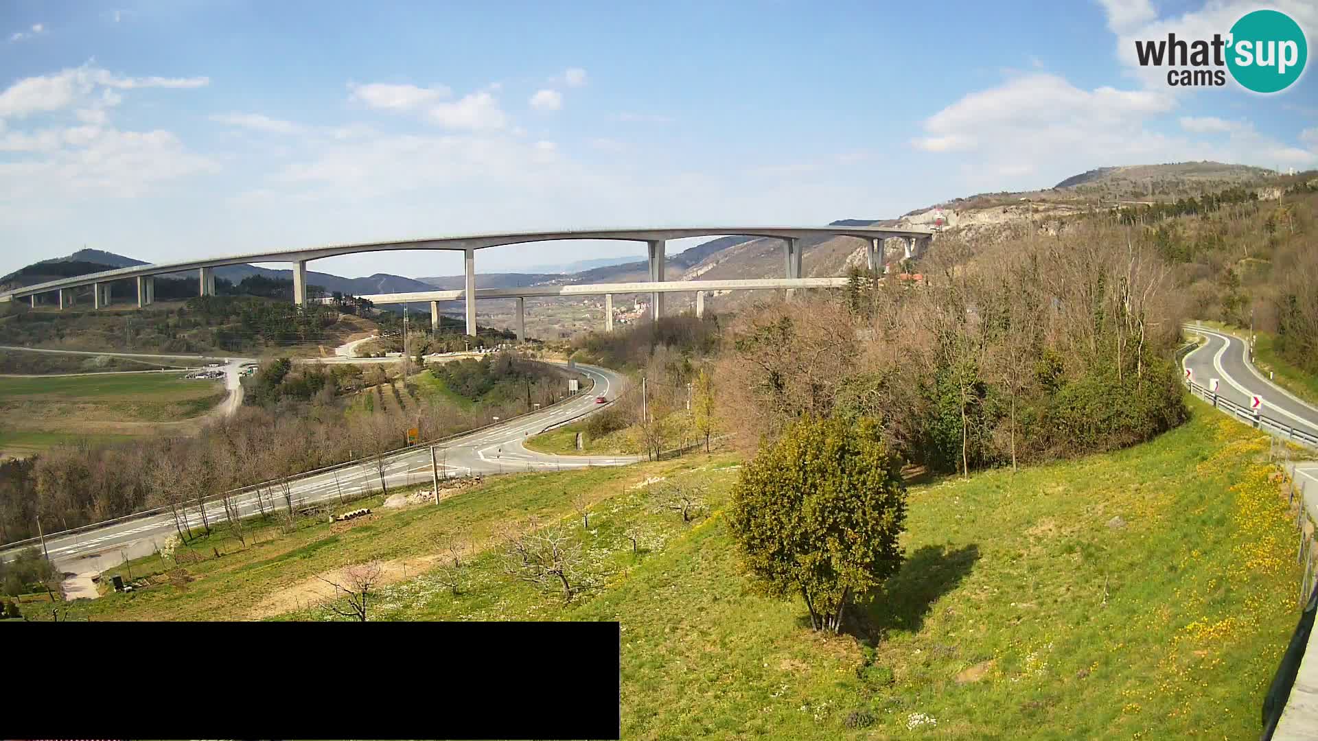 Webcam Črni Kal Viadukt – Viki Burger