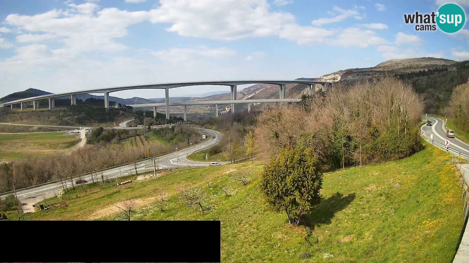 Live cam Črni Kal Viaduc – Viki Burger