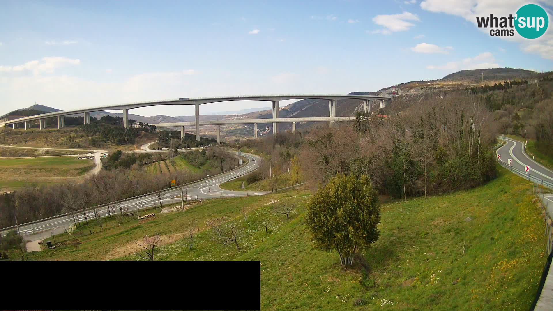 Camera en vivo Črni Kal Viaducto – Viki Burger