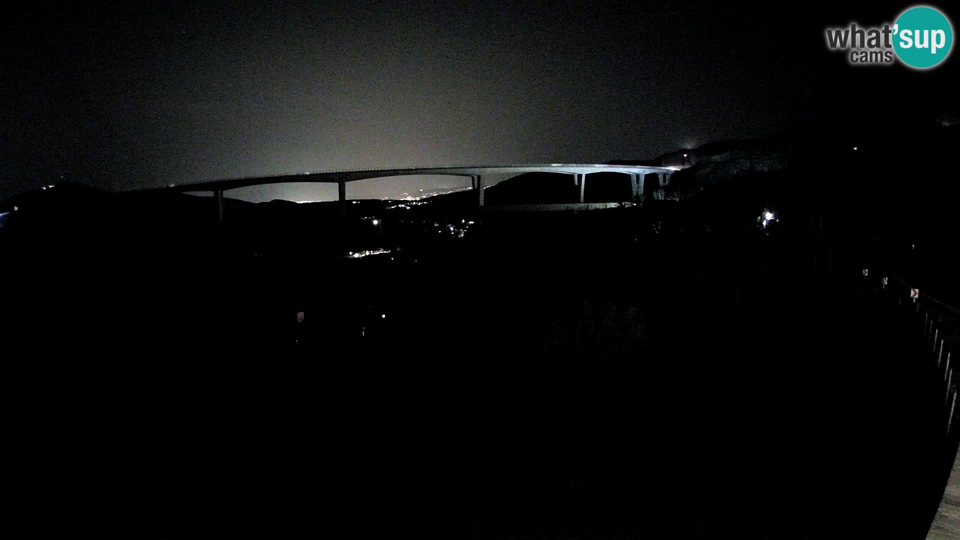 Web kamera Črni Kal Viadukt – pogled sa Viki Burgerja