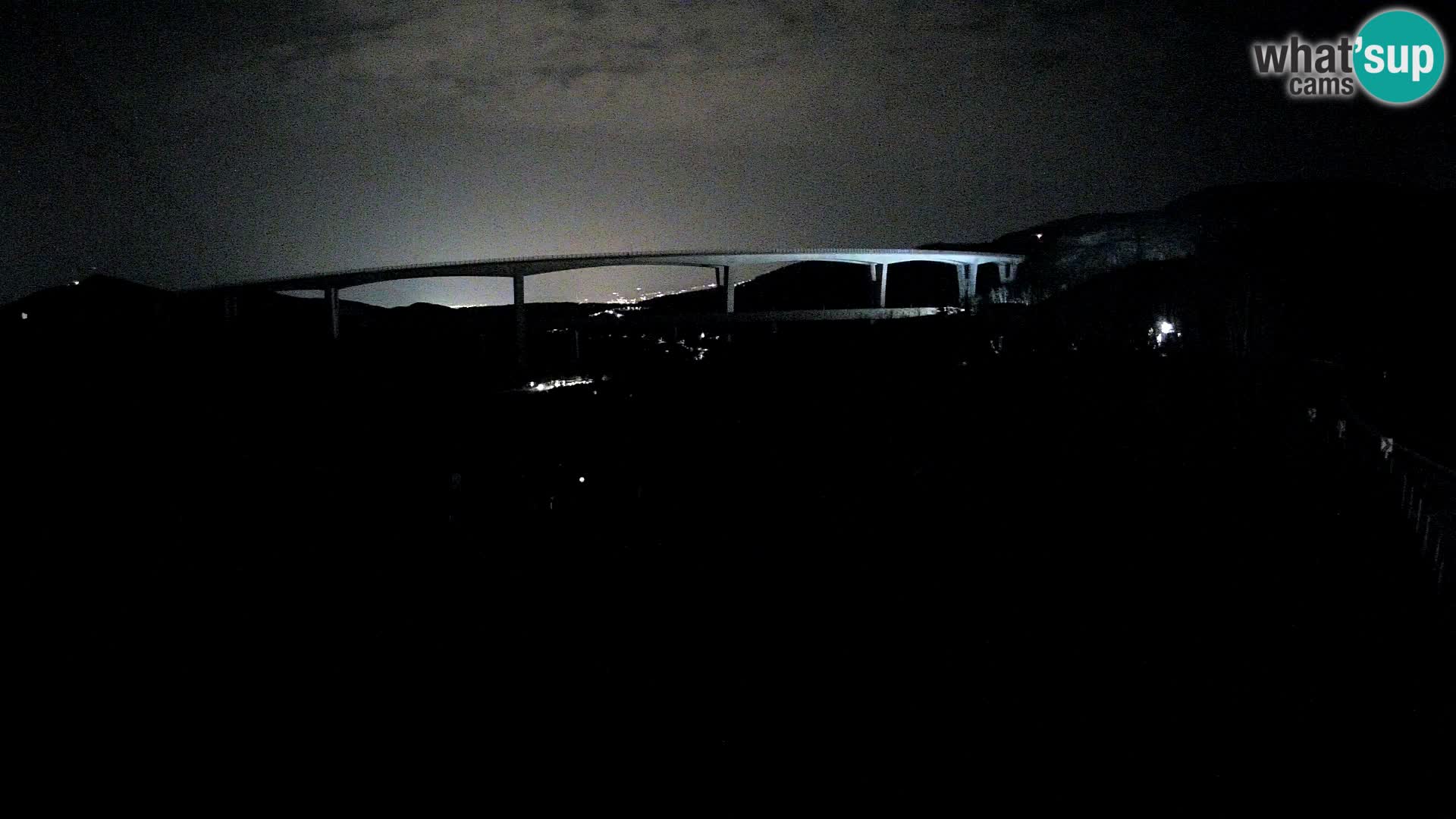 Kamera v živo Črni Kal Viadukt – pogled z Viki Burgerja