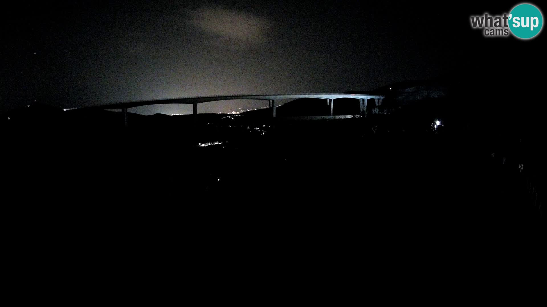 Web kamera Črni Kal Viadukt – pogled sa Viki Burgerja