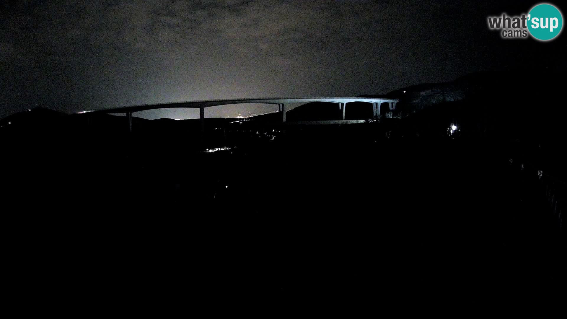 Kamera v živo Črni Kal Viadukt – pogled z Viki Burgerja