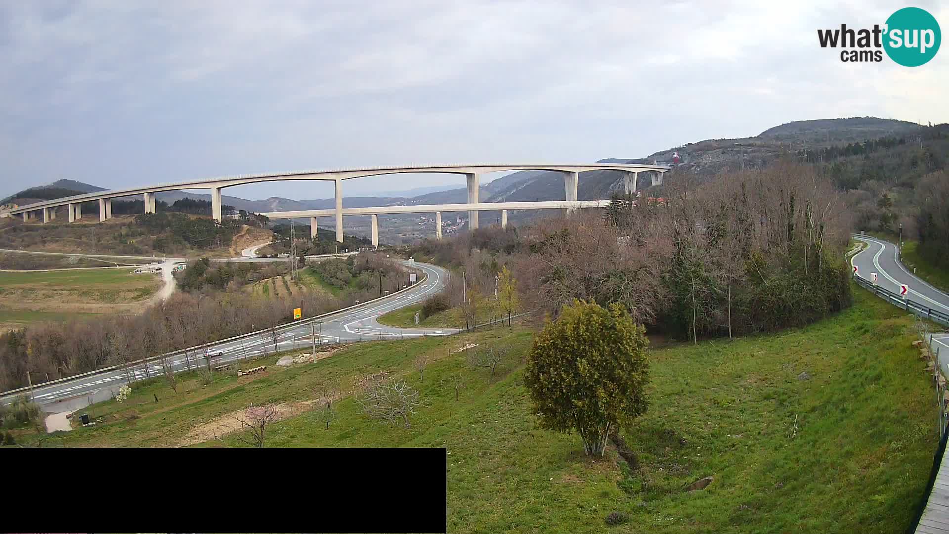 Camera en vivo Črni Kal Viaducto – Viki Burger
