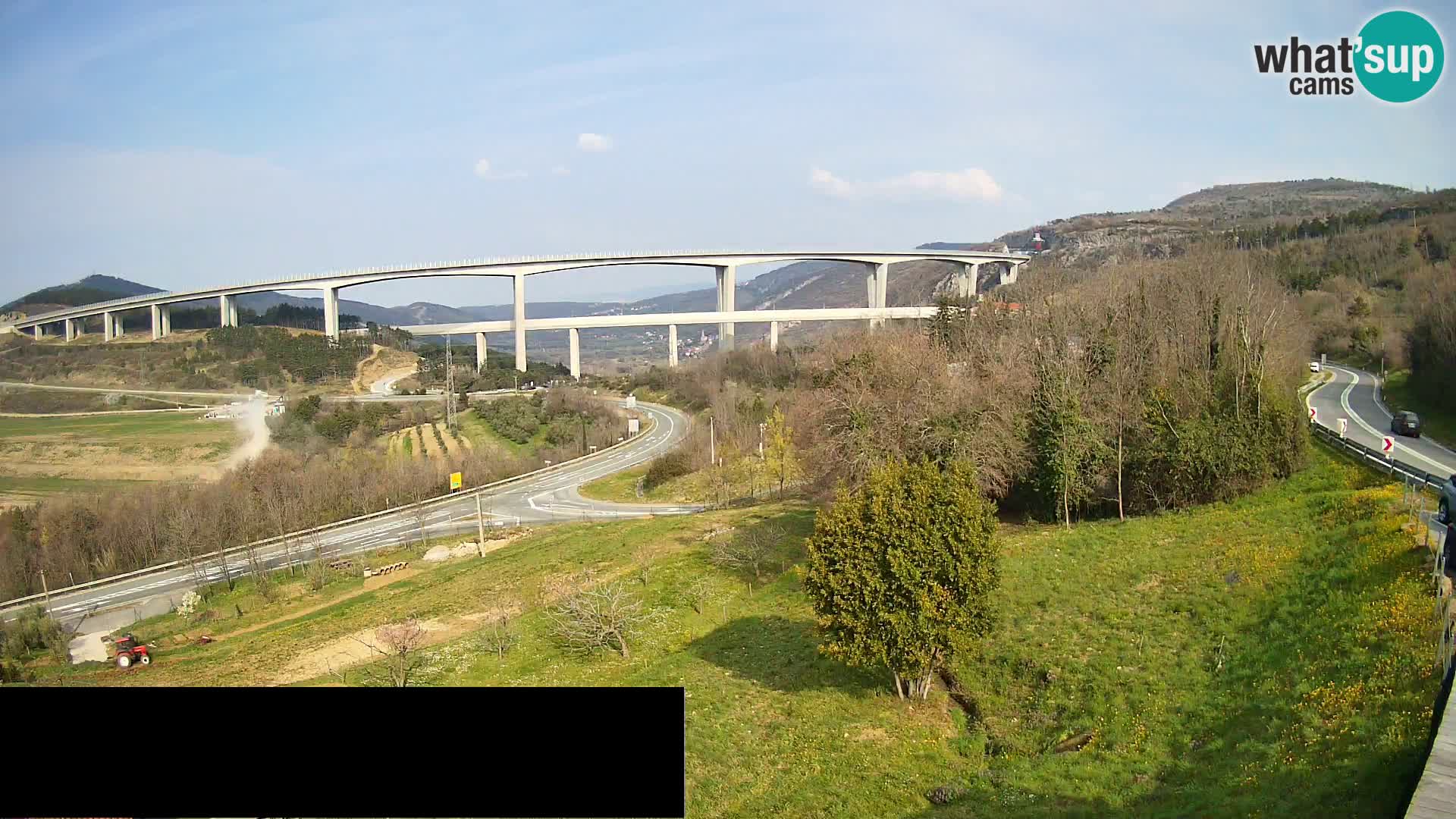 Camera en vivo Črni Kal Viaducto – Viki Burger
