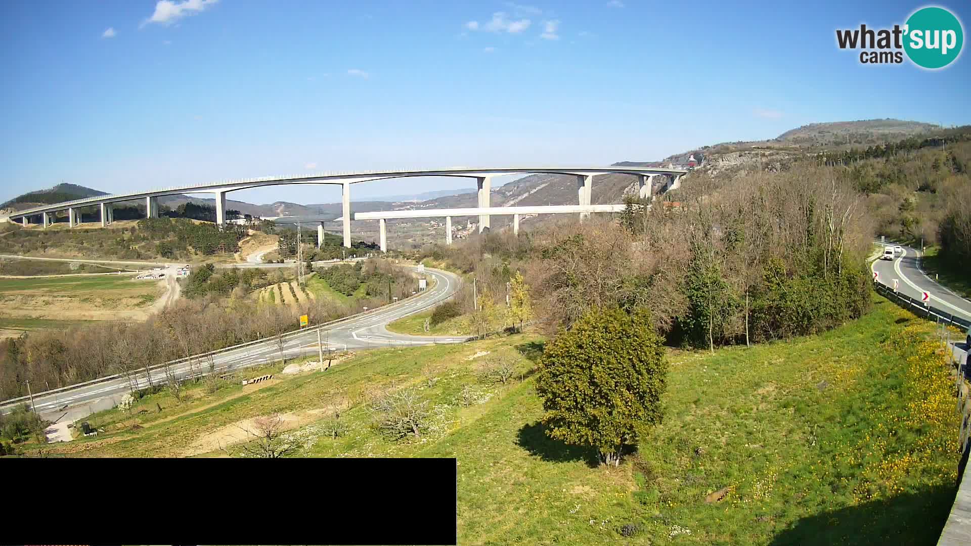 Webcam Črni Kal Viadukt – Viki Burger