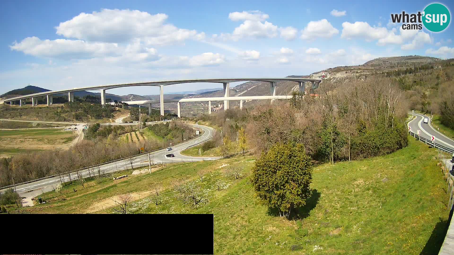 Live cam Črni Kal Viaduc – Viki Burger