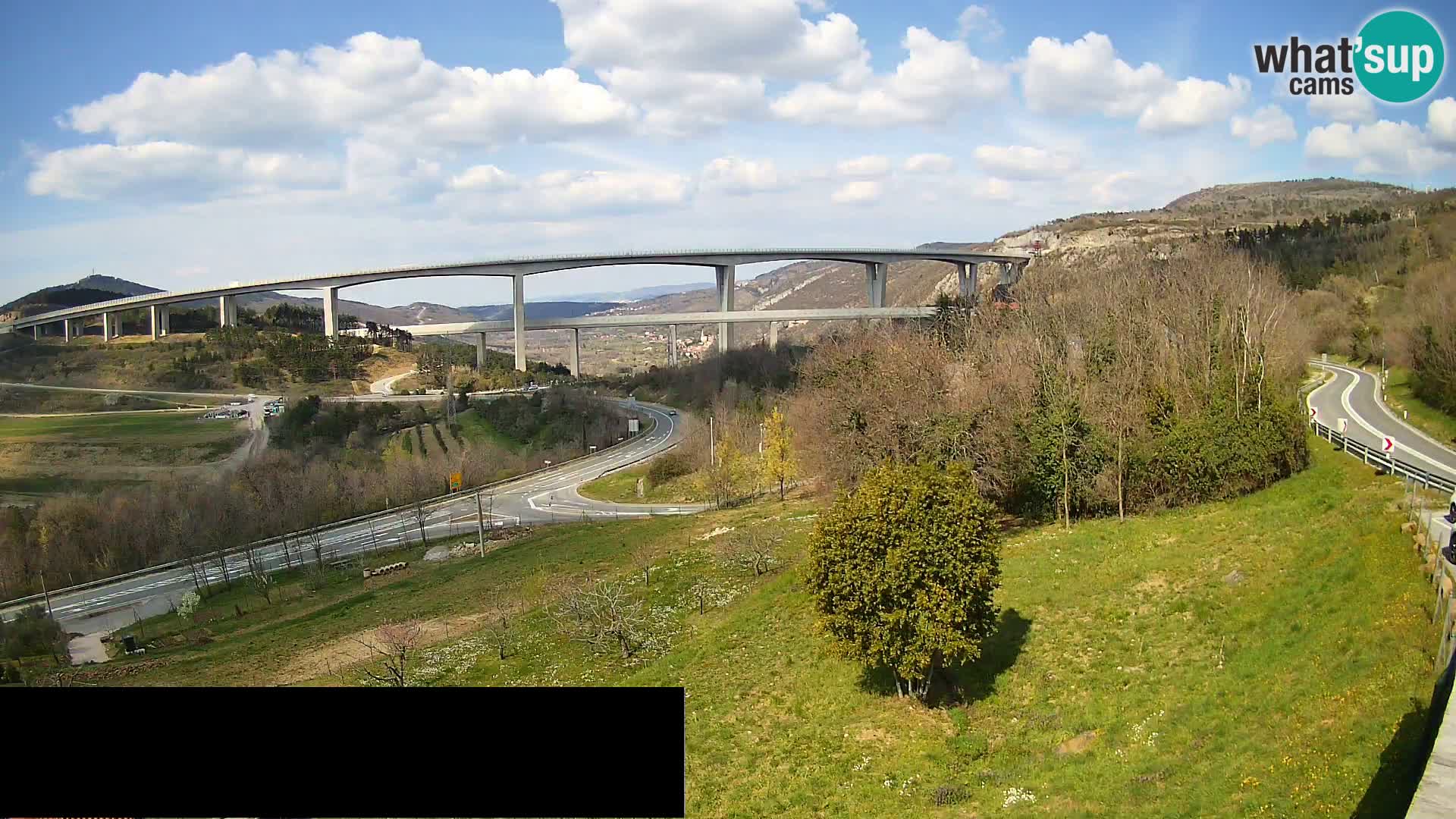 Camera en vivo Črni Kal Viaducto – Viki Burger
