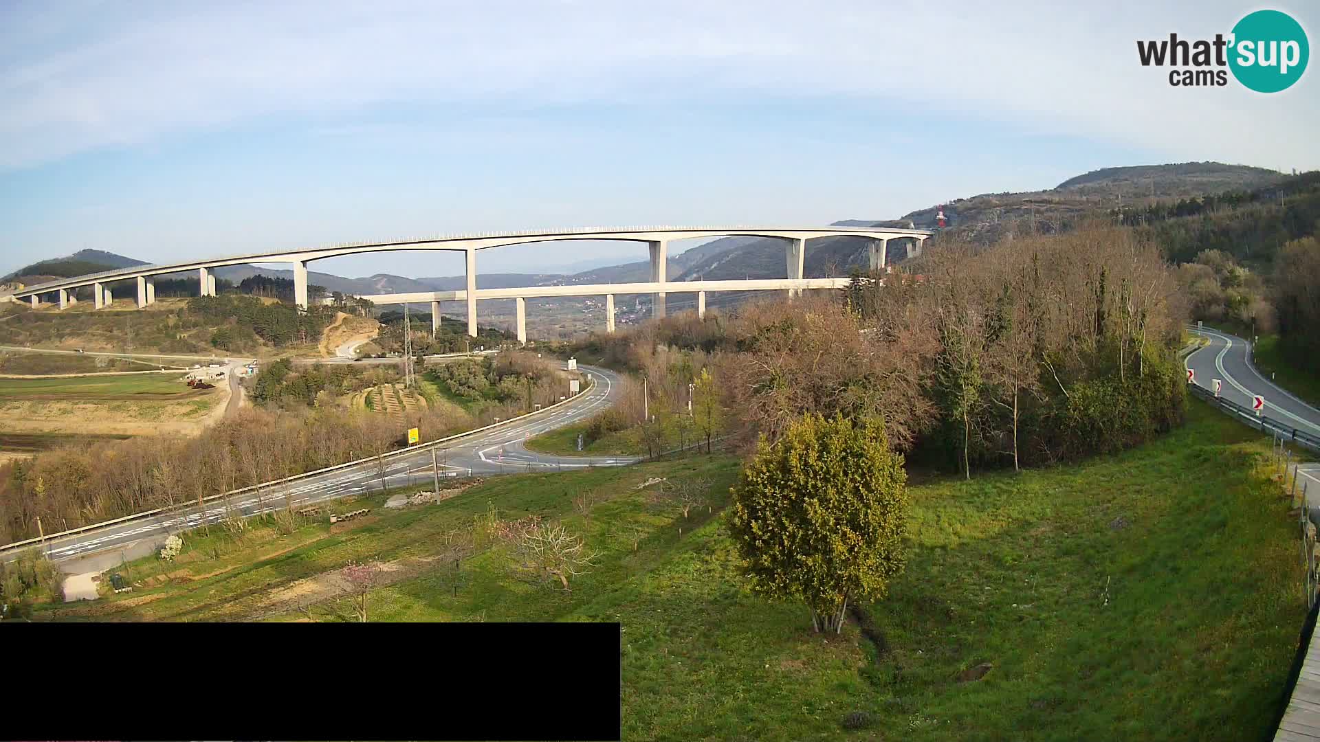 Camera en vivo Črni Kal Viaducto – Viki Burger