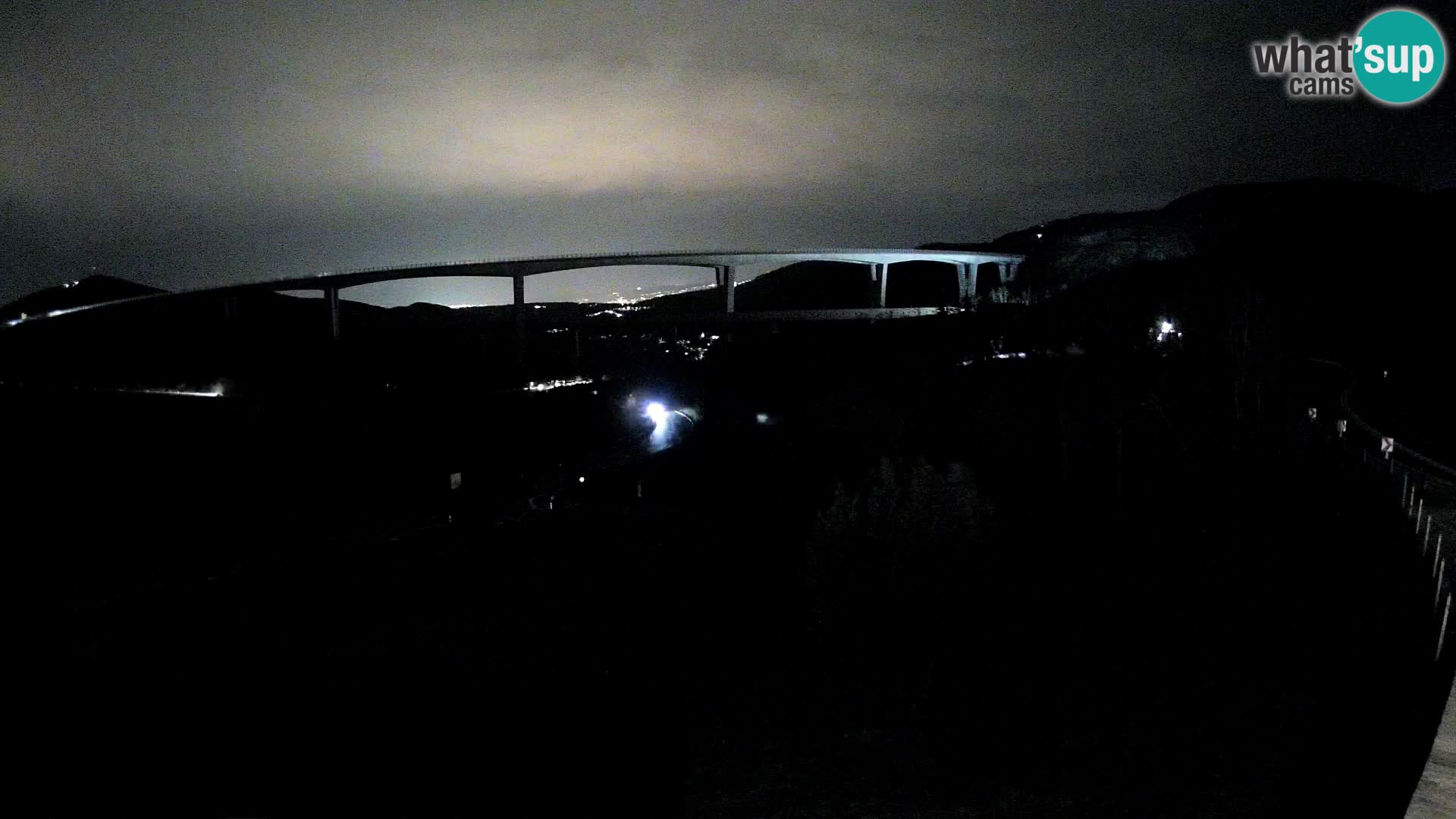 Kamera v živo Črni Kal Viadukt – pogled z Viki Burgerja