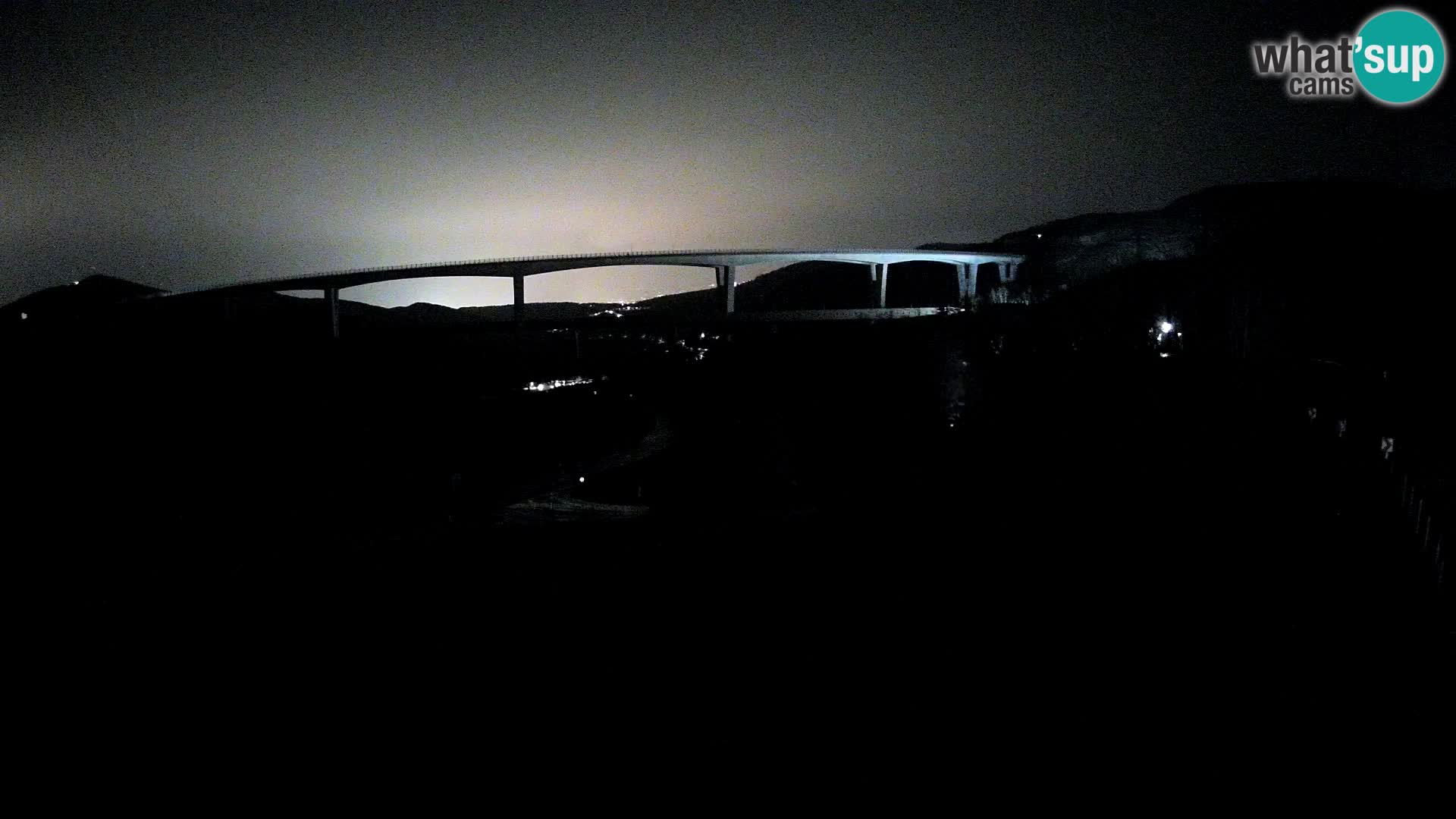 Web kamera Črni Kal Viadukt – pogled sa Viki Burgerja