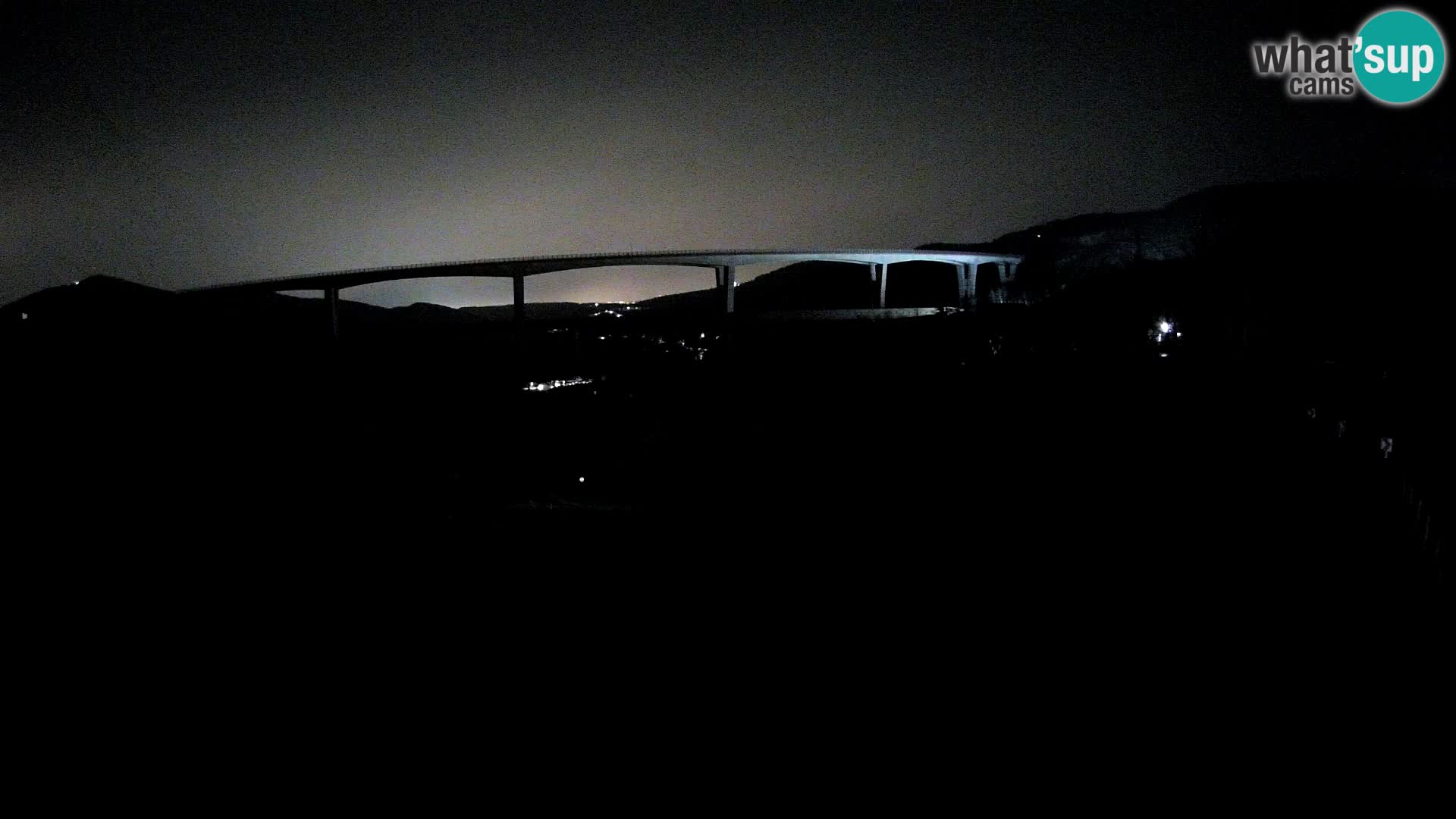 Web kamera Črni Kal Viadukt – pogled sa Viki Burgerja