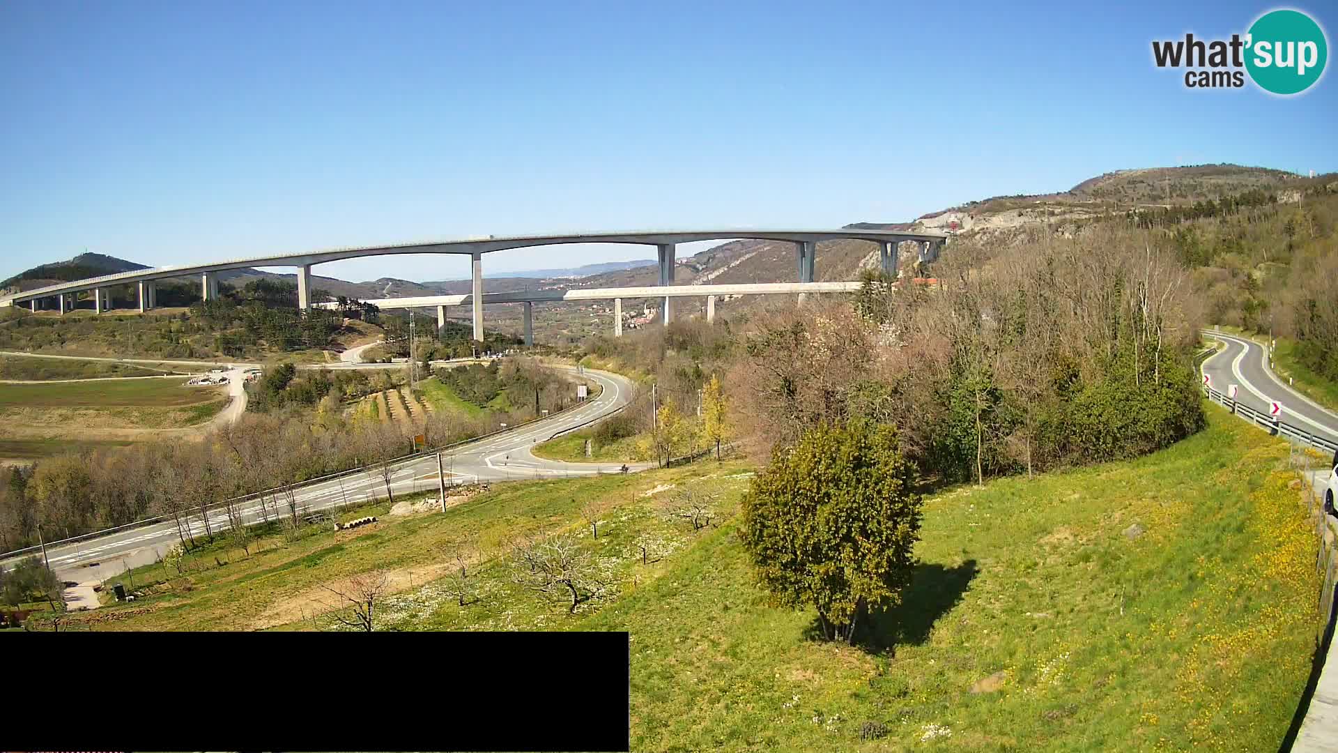 Live cam Črni Kal Viaduc – Viki Burger