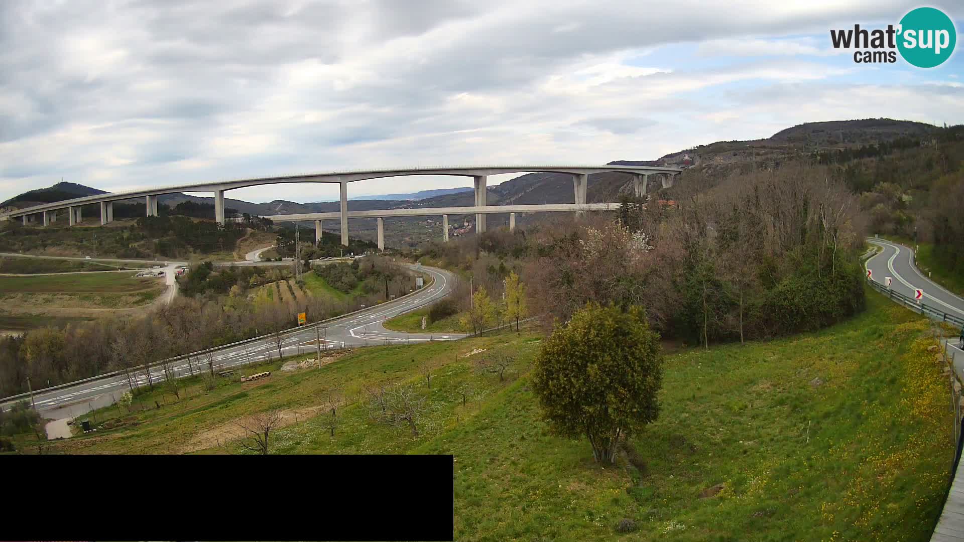 Webcam Črni Kal Viadukt – Viki Burger