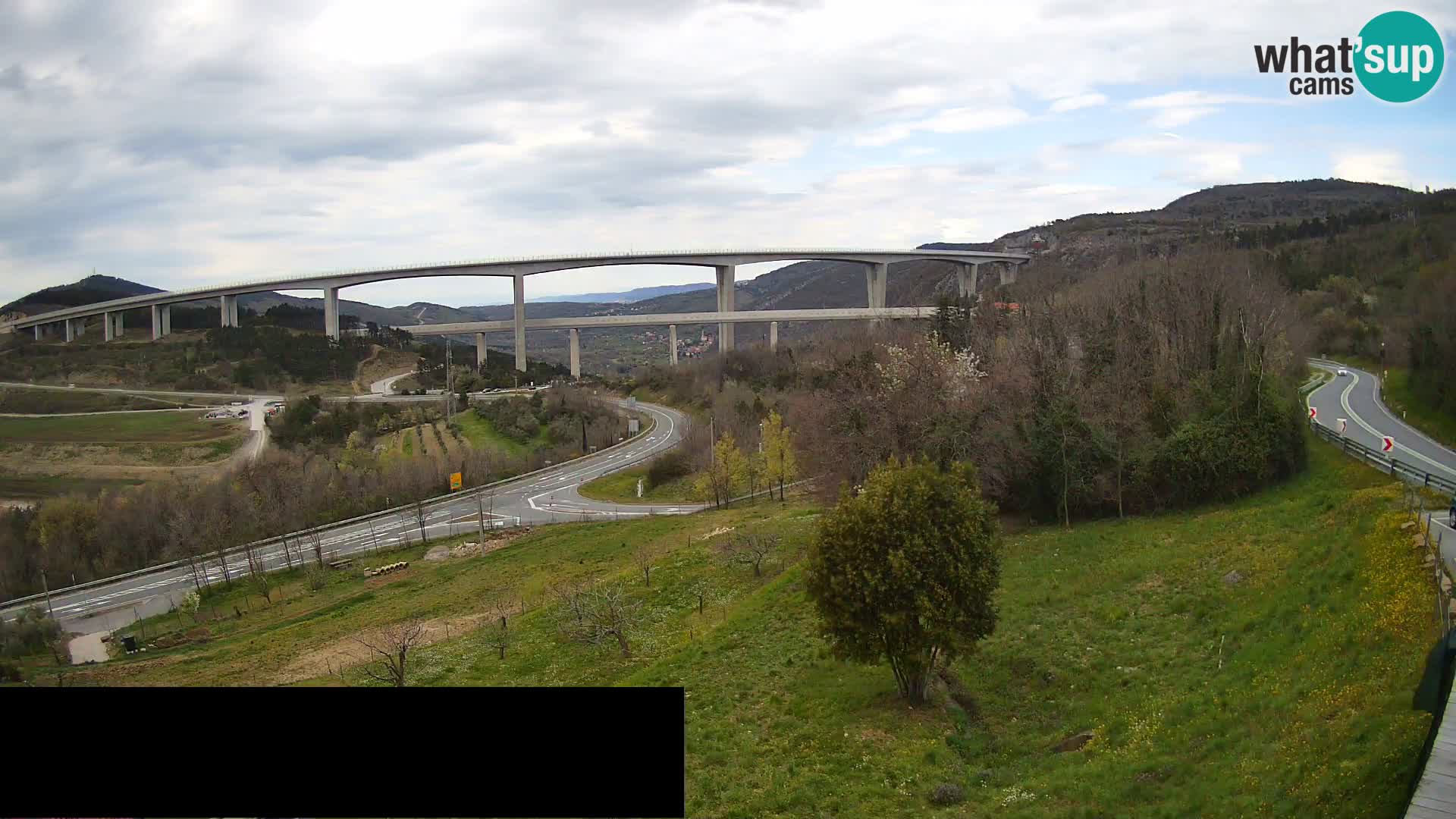 Camera en vivo Črni Kal Viaducto – Viki Burger