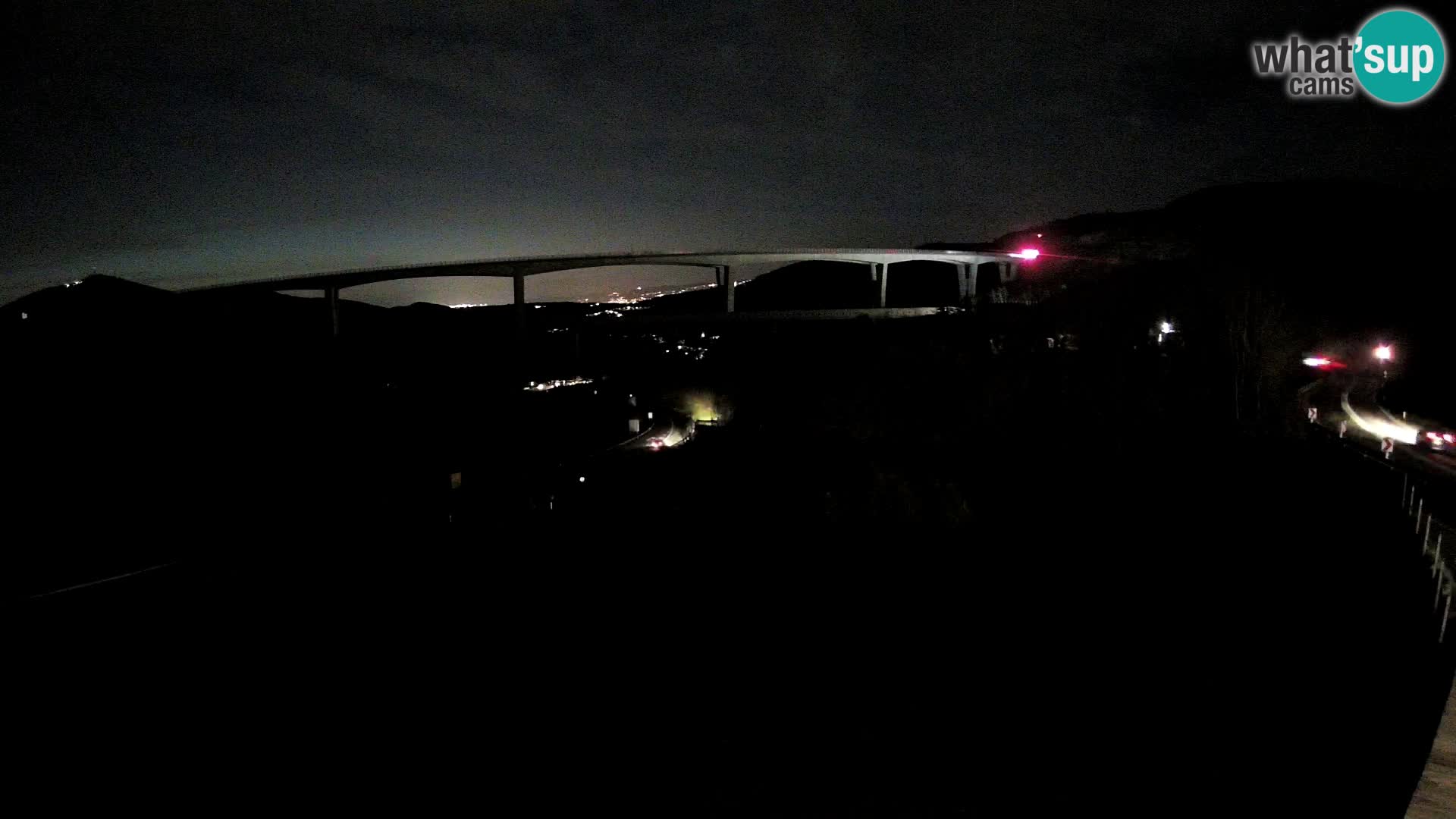 Kamera v živo Črni Kal Viadukt – pogled z Viki Burgerja