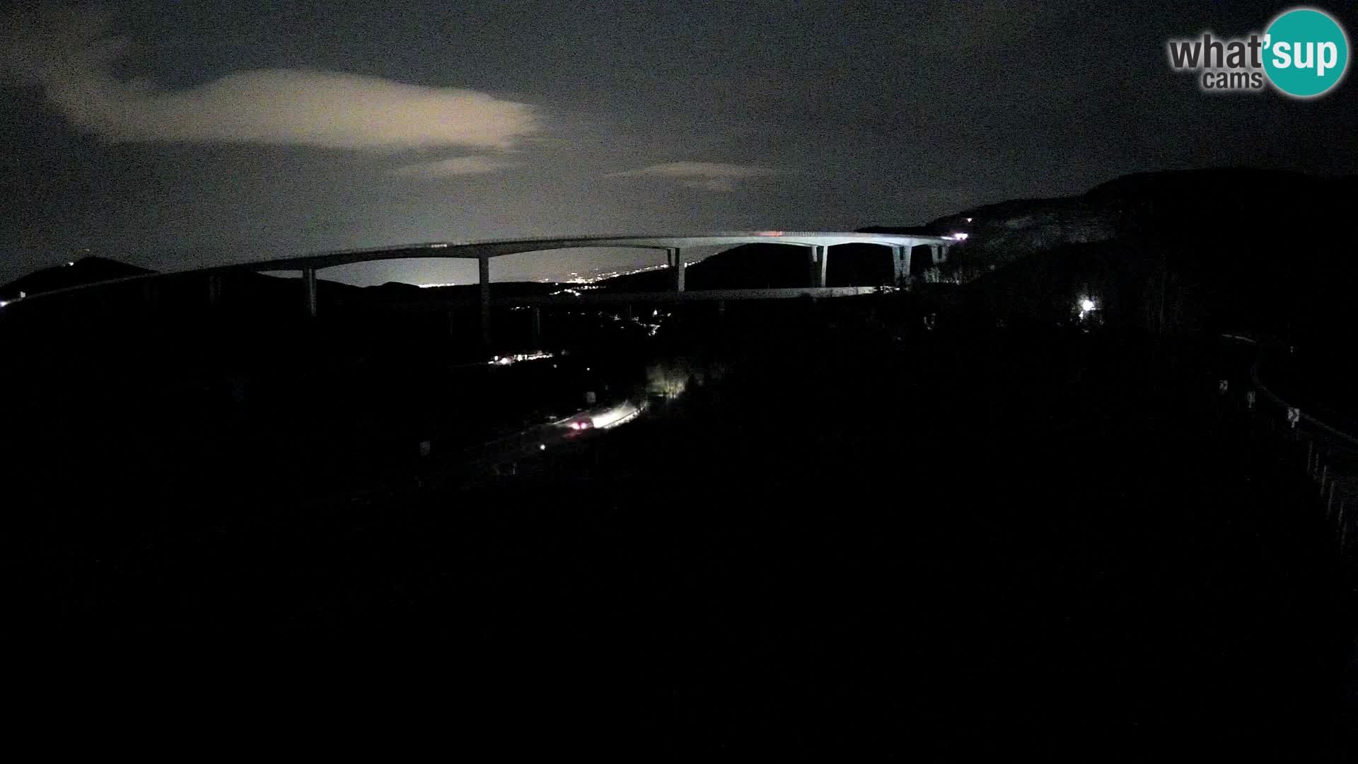 Web kamera Črni Kal Viadukt – pogled sa Viki Burgerja