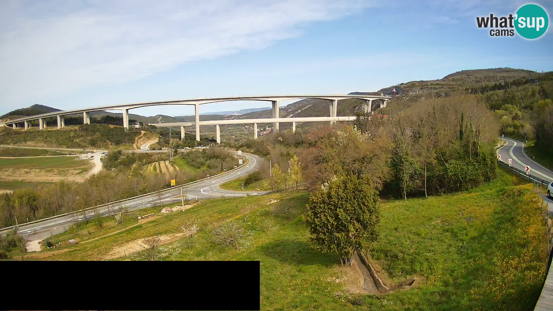 Webcam Črni Kal Viadukt – Viki Burger