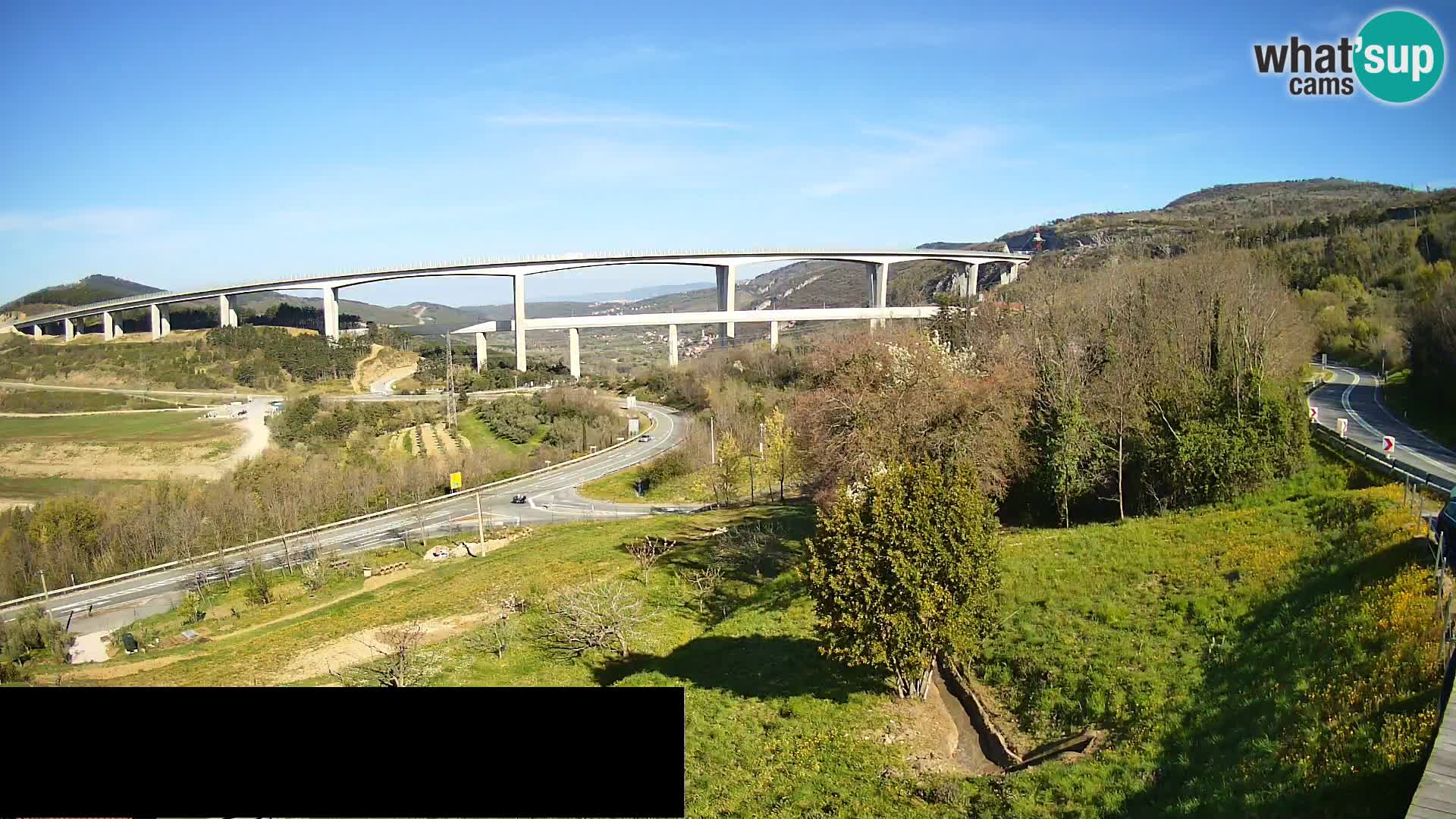 Webcam Črni Kal Viadukt – Viki Burger