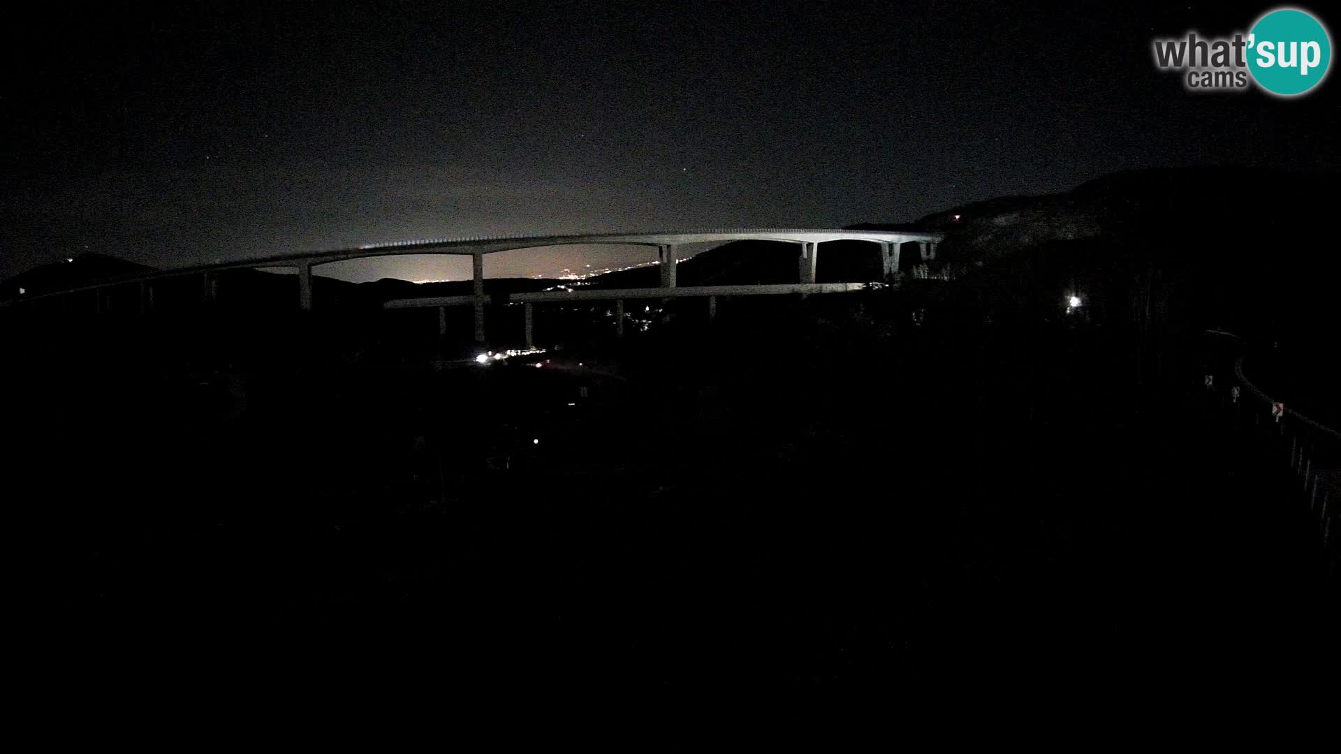 Web kamera Črni Kal Viadukt – pogled sa Viki Burgerja