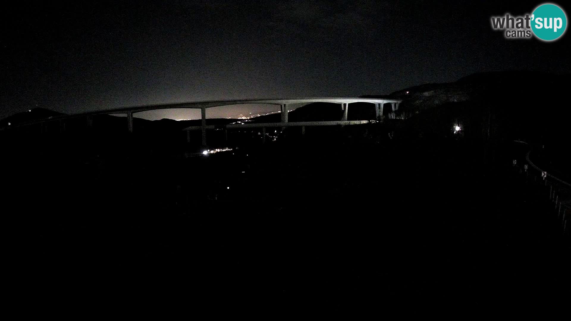 Kamera v živo Črni Kal Viadukt – pogled z Viki Burgerja