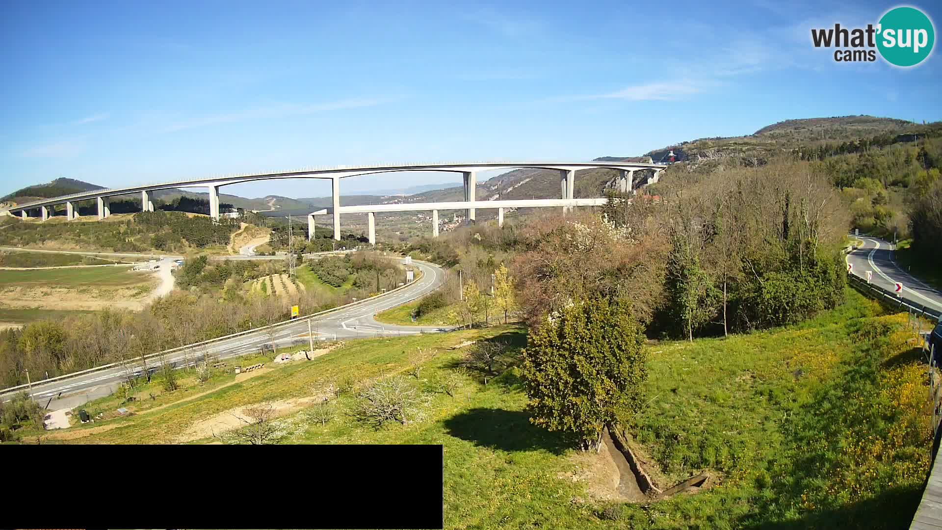 Webcam Črni Kal Viadukt – Viki Burger