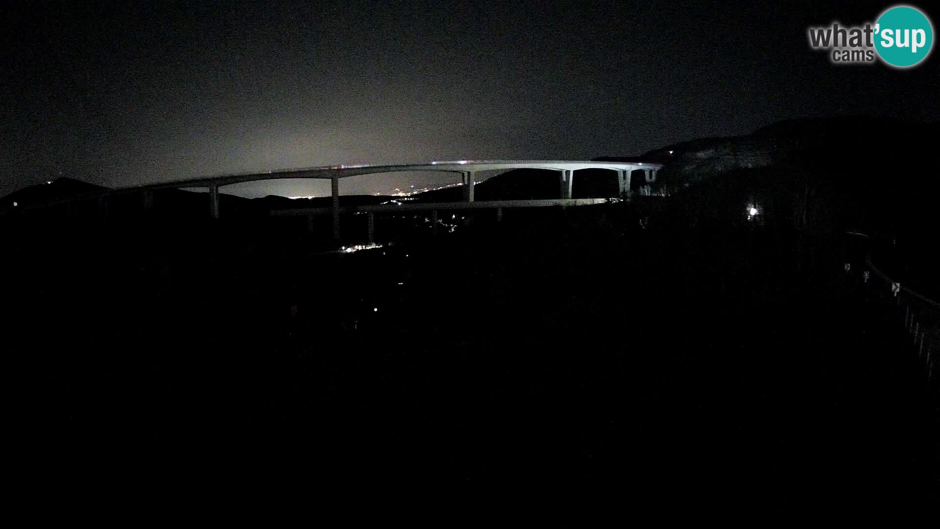 Kamera v živo Črni Kal Viadukt – pogled z Viki Burgerja