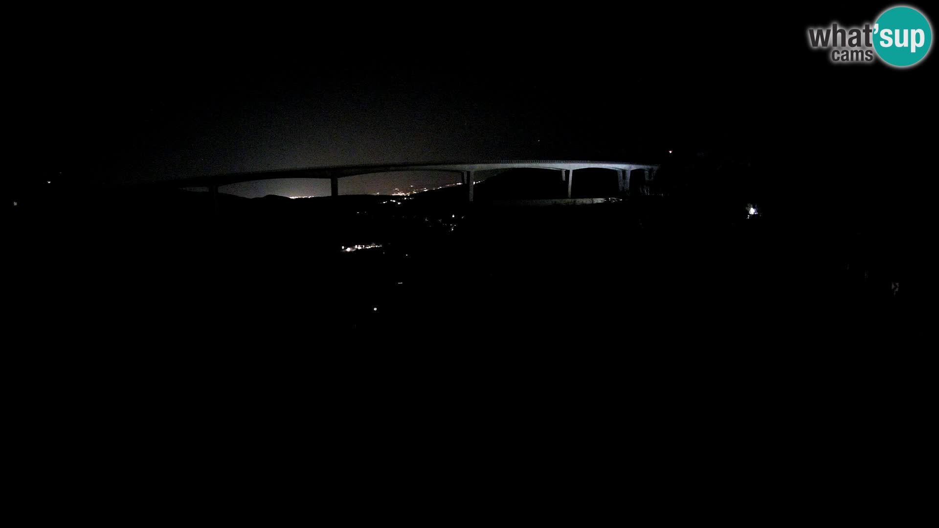 Livecam  Črni Kal Viadotto – panorama dal Viki Burger